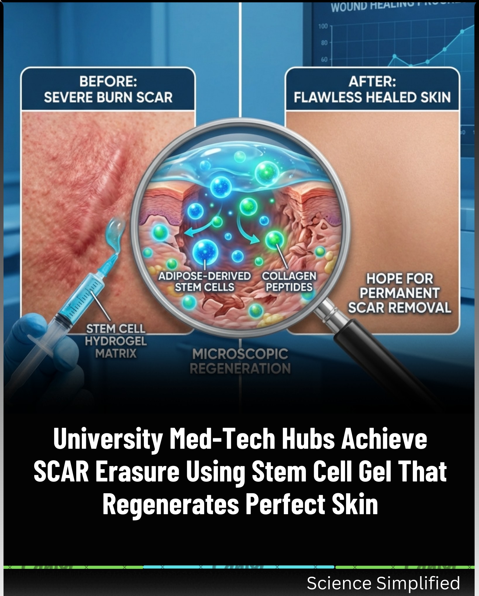 Science - A dermatological miracle is unfolding in wound healing labs ...