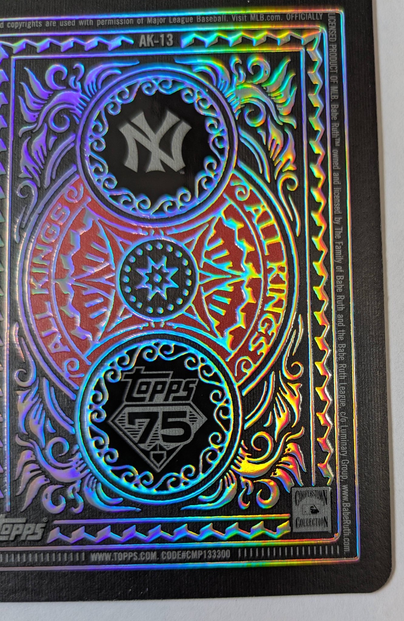 2026 Topps Series 1 Babe Ruth All Kings - $1250
