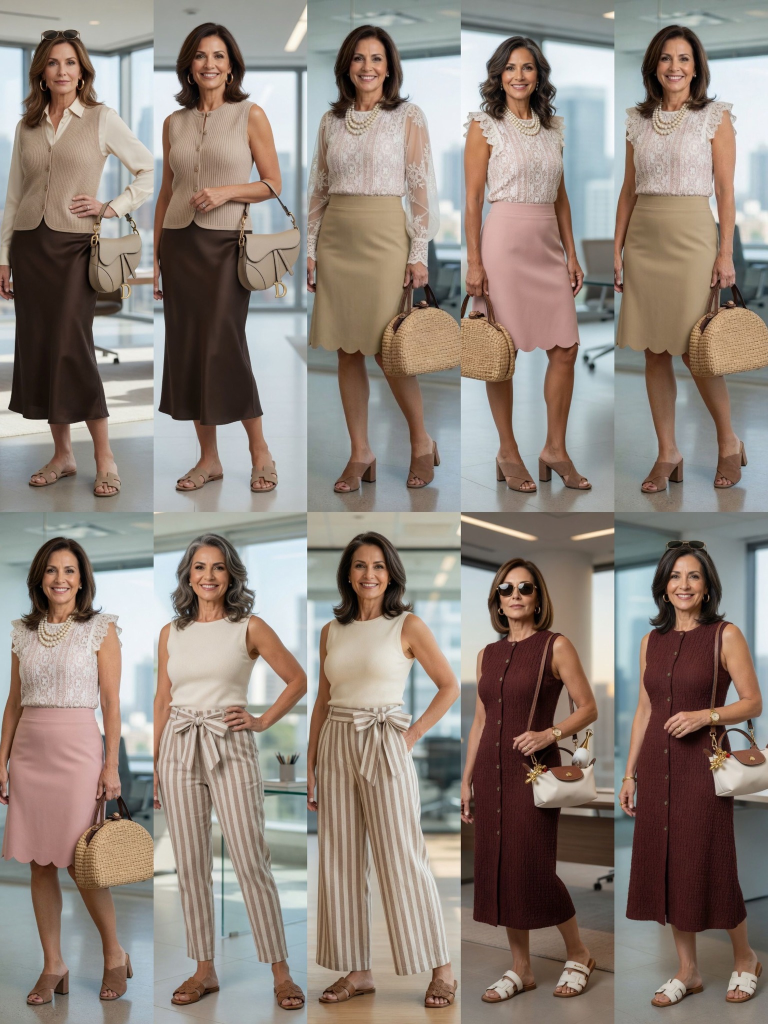 how to not dress like an old lady What should a 50-something woman wear avoid looking or too young? how to dress like an adult woman