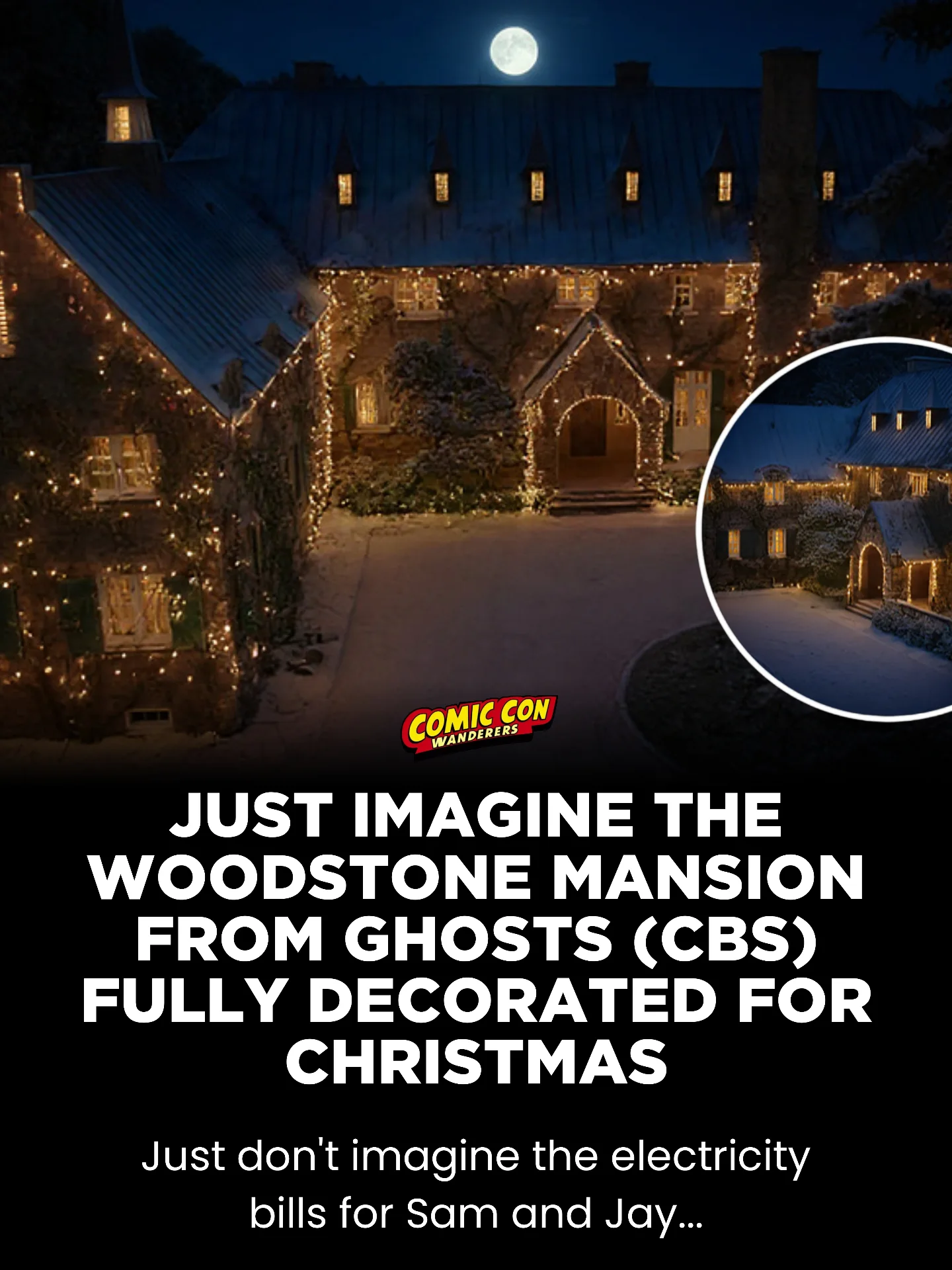 Christmas at the Woodstone Mansion... - Comic Con Wanderers | Facebook