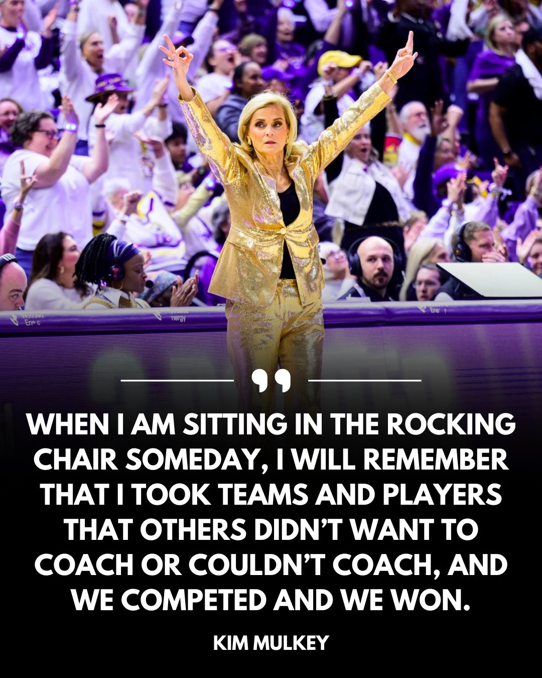 Kim Mulkey has never been shy about who... - Home School Hoop | Facebook
