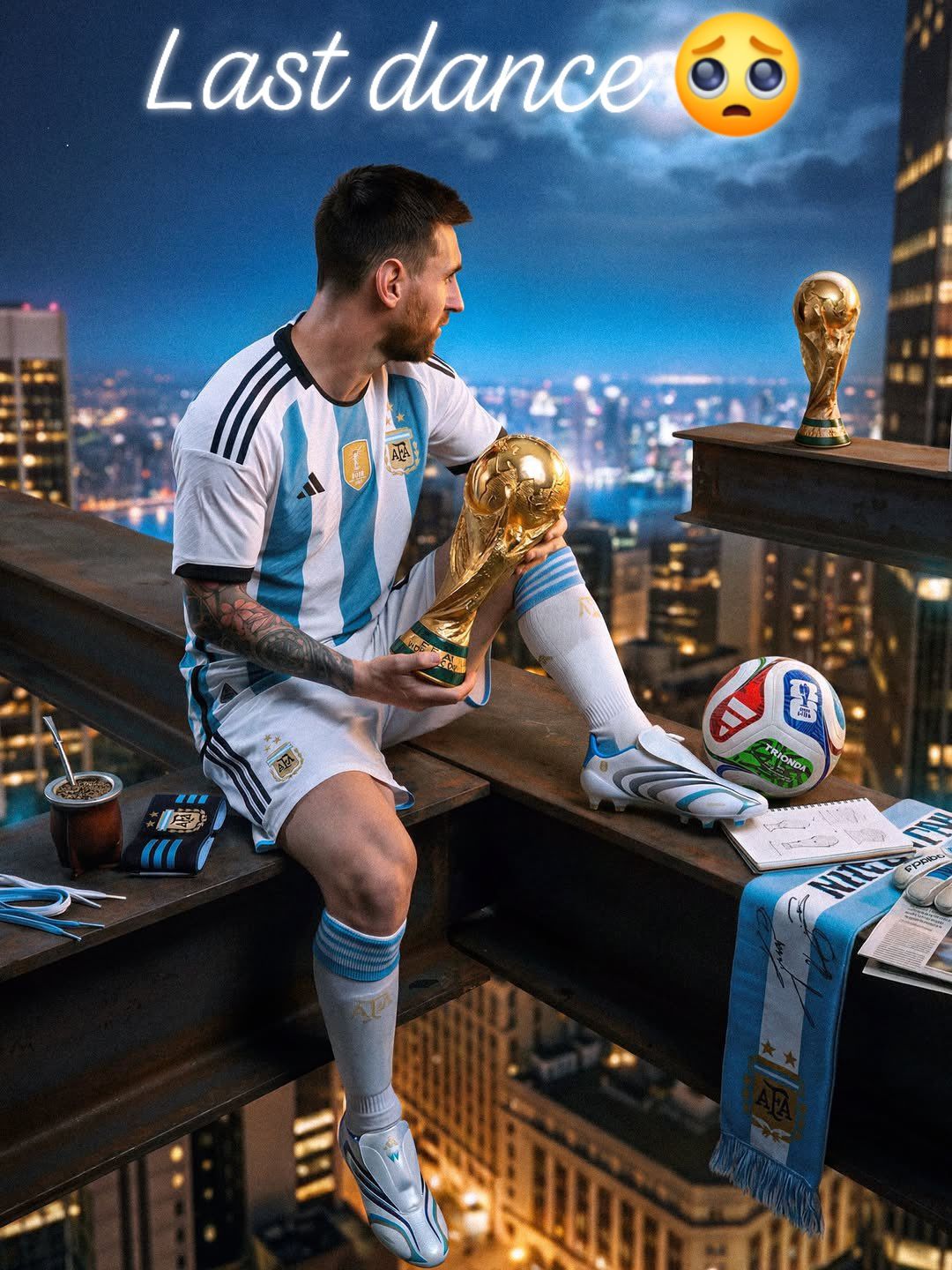 🚨 𝗕𝗿𝗲𝗮𝗸𝗶𝗻𝗴: Lionel Messi will wear the 
