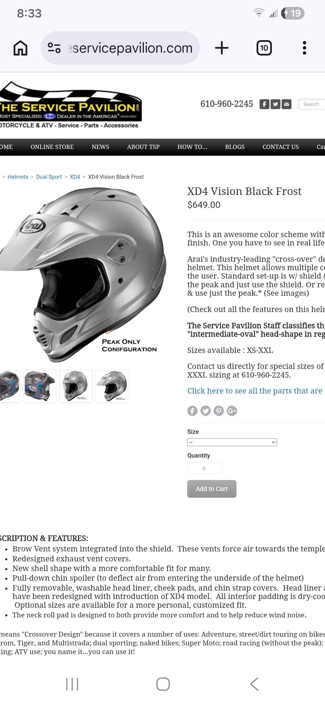 arai xd4 desert Chin Mount for XD-4/Tour-X4 One of the biggest changes is the visor system and its visor Arai XD4 Depart Helmet
