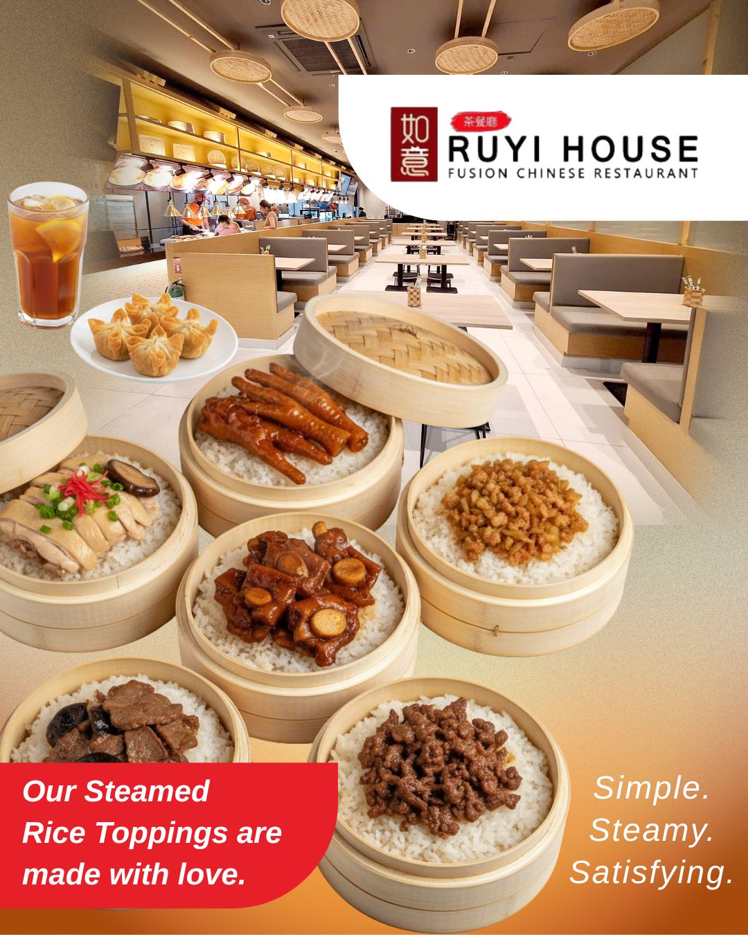 Ruyi - Our Steamed Rice Toppings are made with love, slow-cooked ...