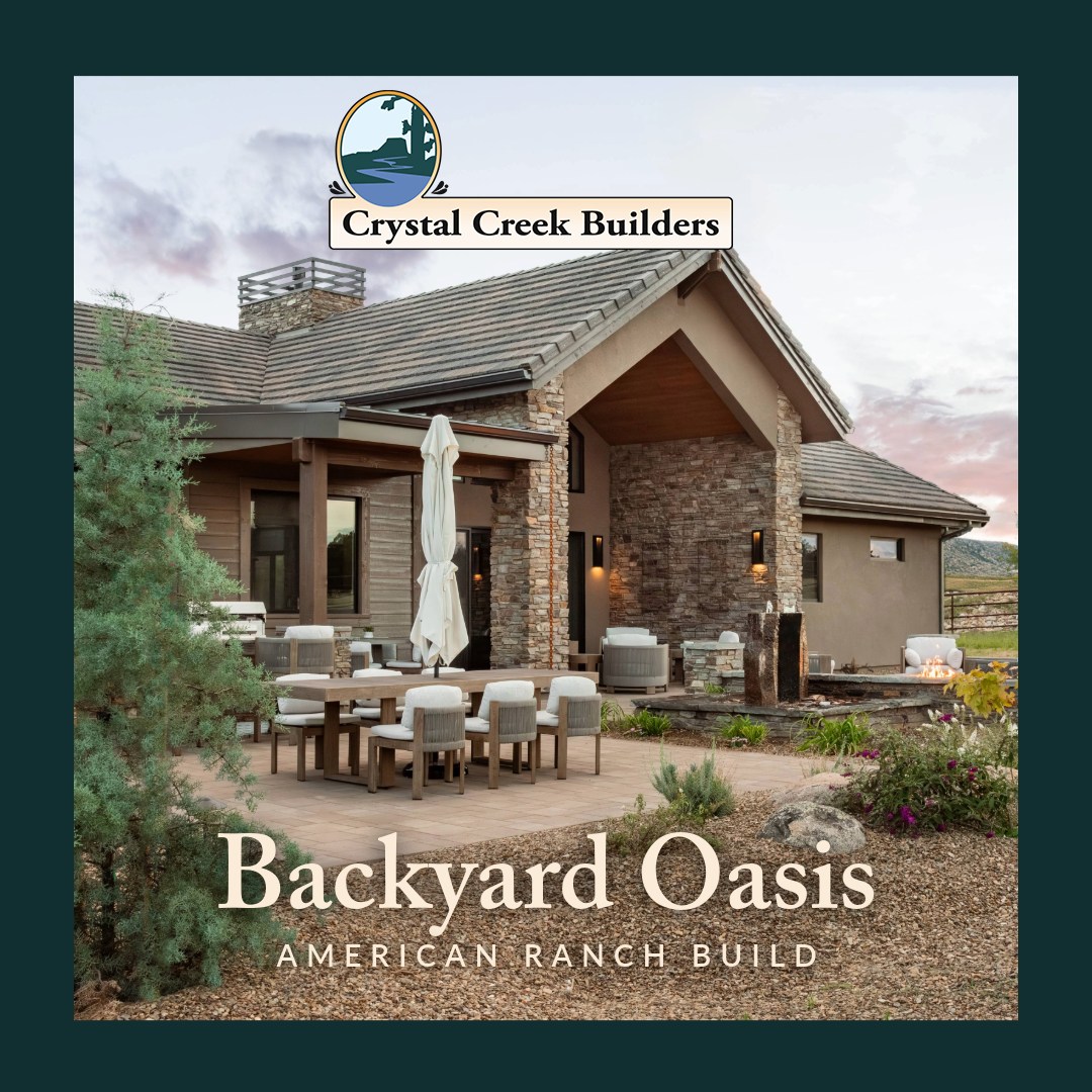 Crystal - Outdoor living, elevated. The American Ranch custom home ...