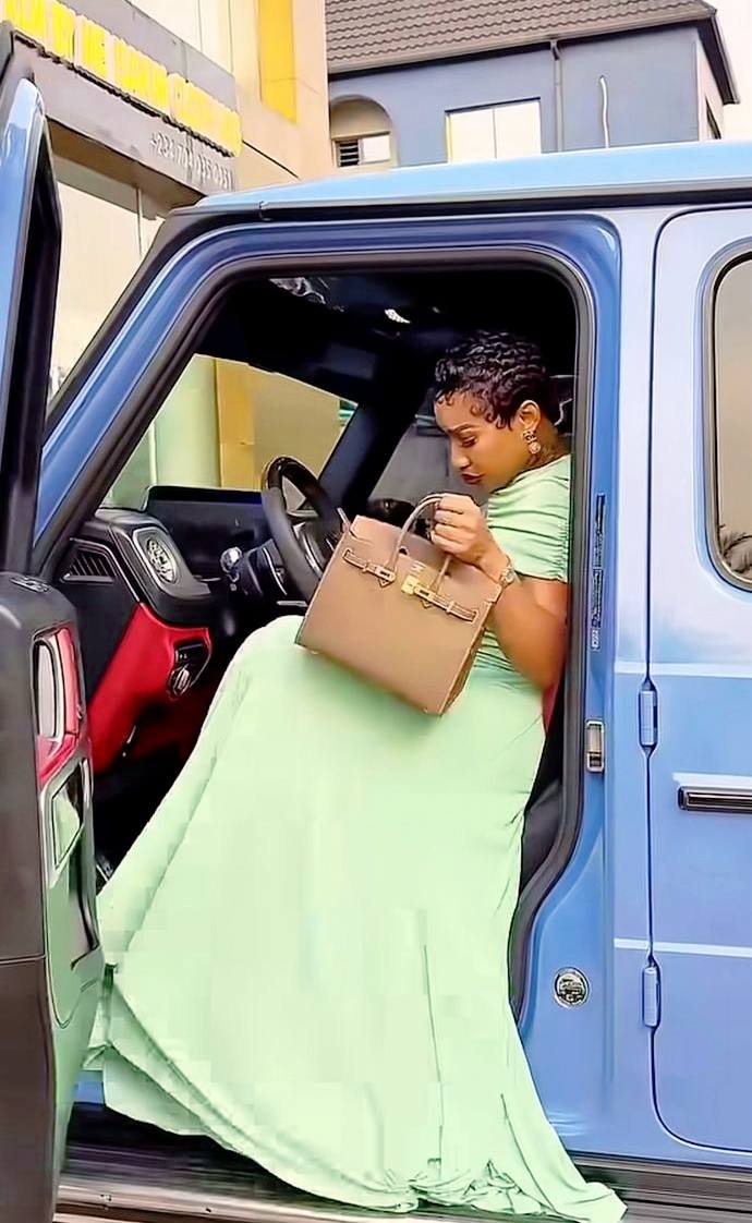 Actress Tonto Dikeh shares adorable photos of herself looking  
