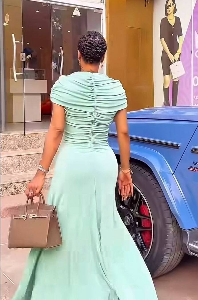 Actress Tonto Dikeh shares adorable photos of herself looking  