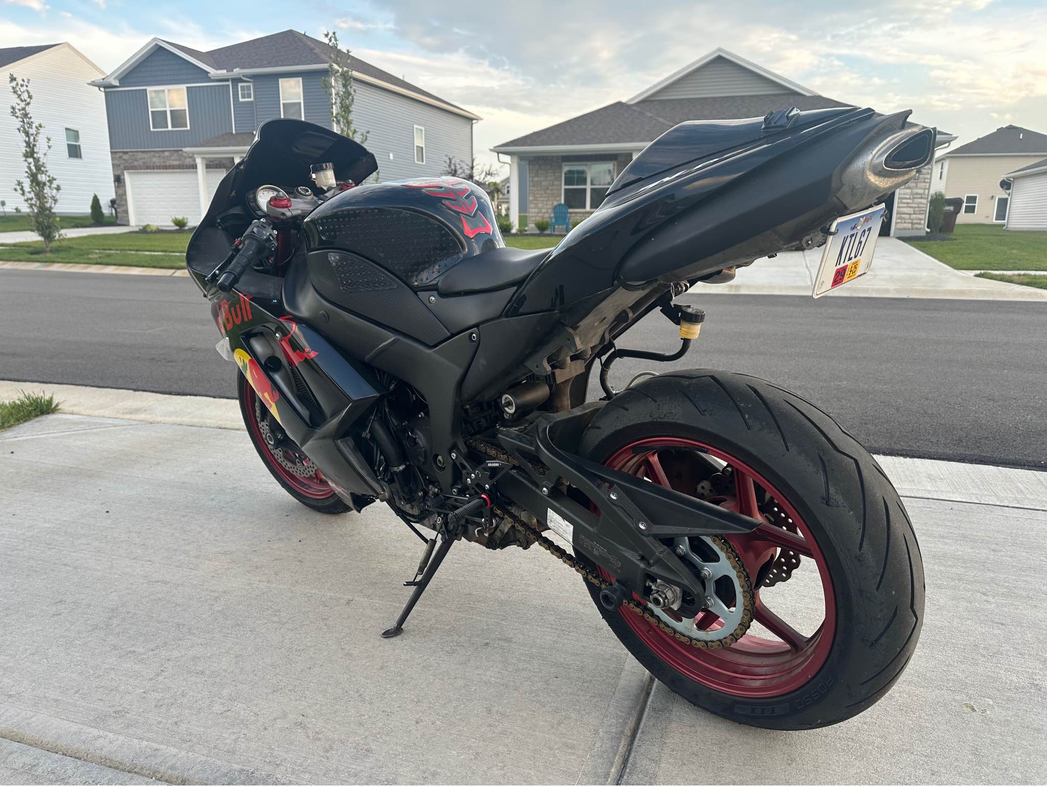 Riding my 2008 Kawasaki Ninja ZX6R daily