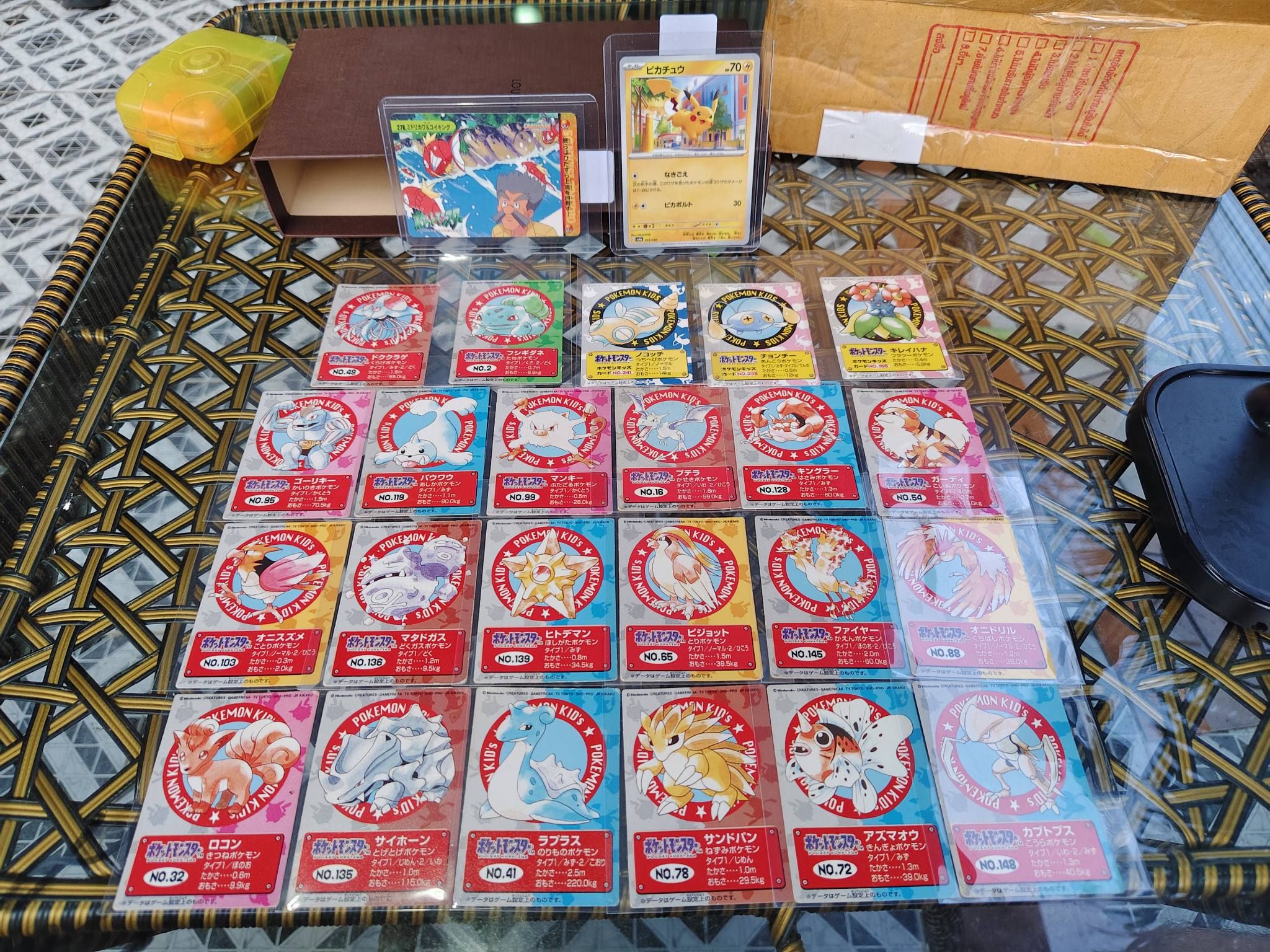BANDAI Pokémon Kids Card Japanese 🎉🎉🎉