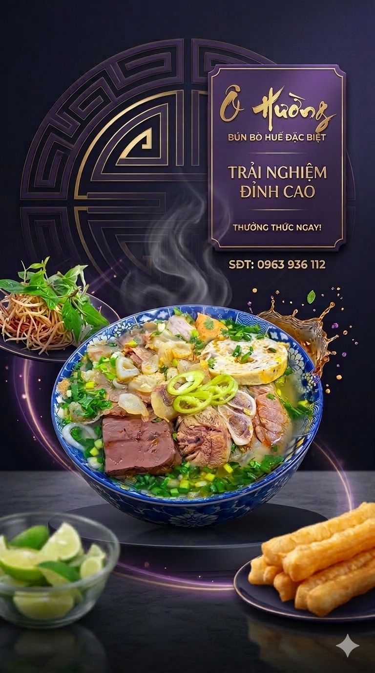 Bún Bò Huế - O Hường | Hanoi