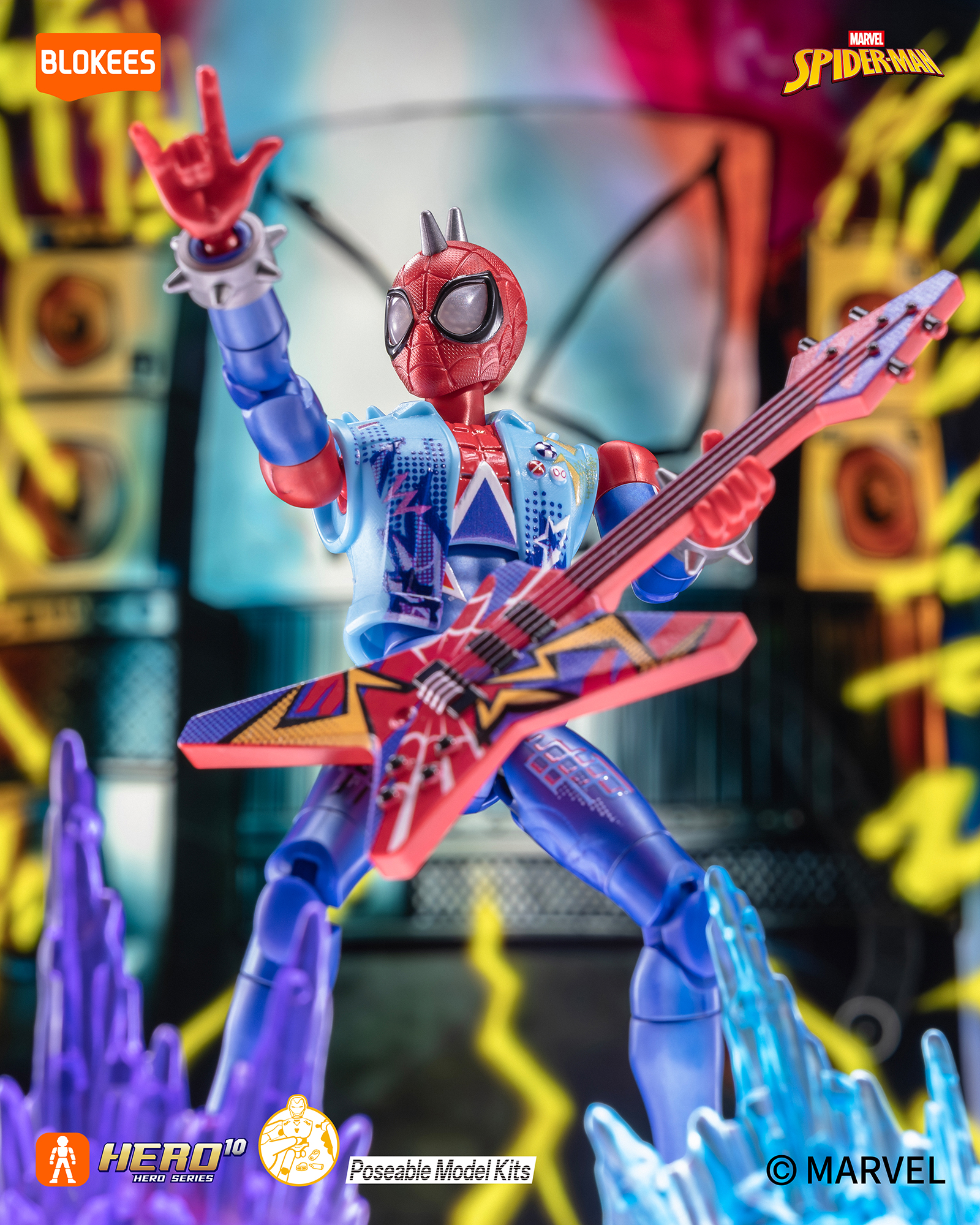 Blokees Marvel Heroes Galaxy Version 06 – Spider-Verse has arrived