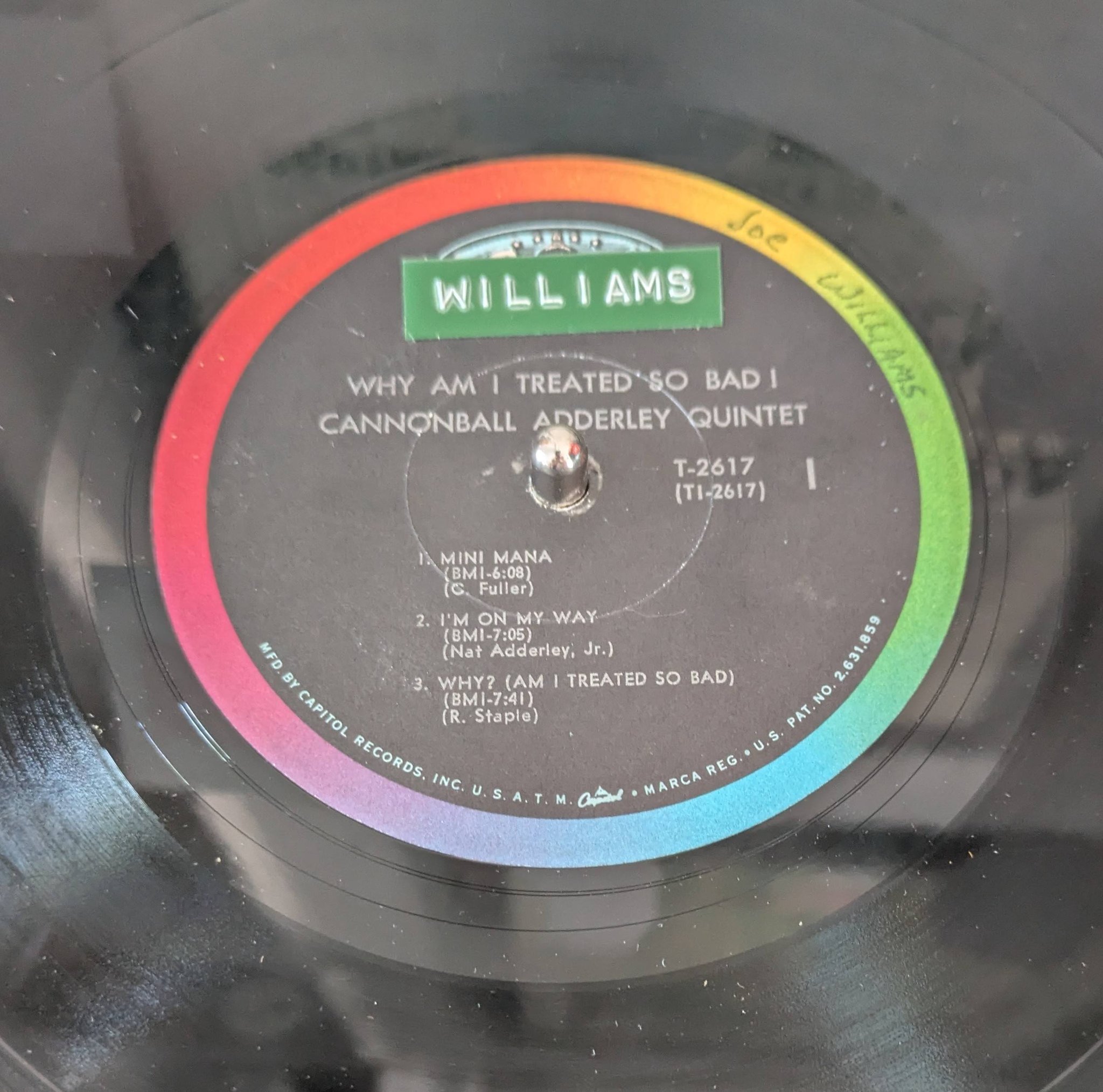 Cannonball Adderley Quintet's 1967 album Why Am I Treated So Bad