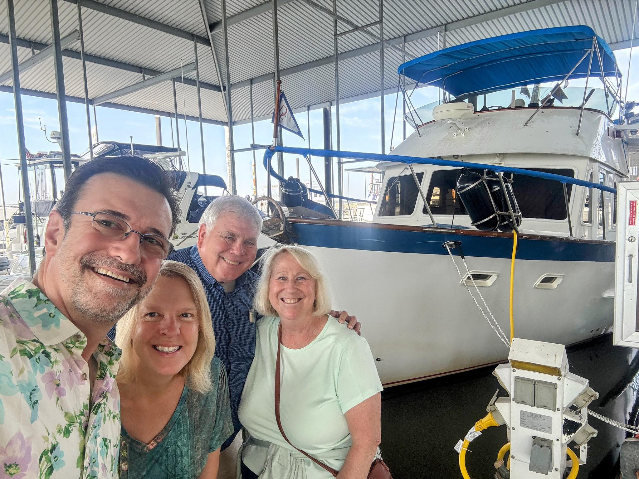 Our - Here we are with dear friends who are chosen family—Dave’s dad ...