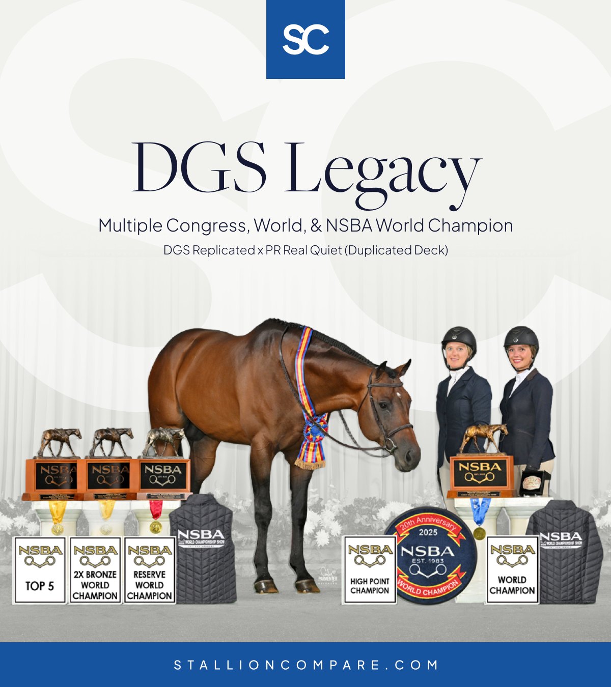 StallionCompare.com - STALLION ANNOUNCEMENT Meet DGS Legacy — a ...