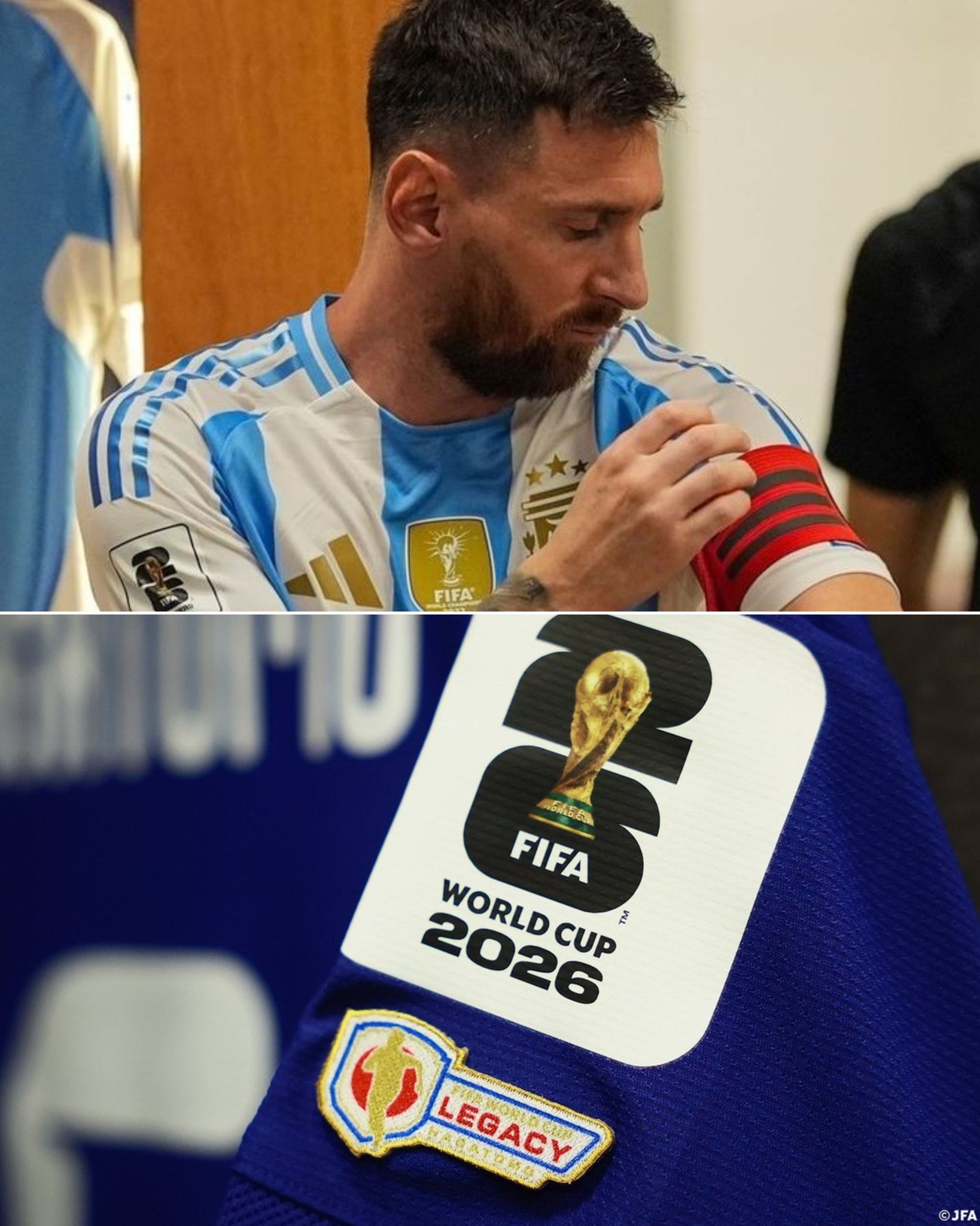 🚨Breaking :🇦🇷 Lionel Messi will sport the exclusive 