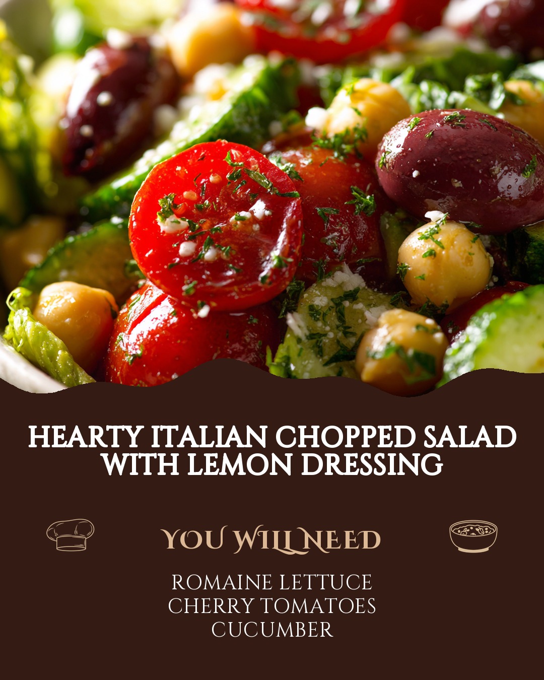 calories in green salad with italian dressing Hearty chopped lemon recipe traditional italian salads