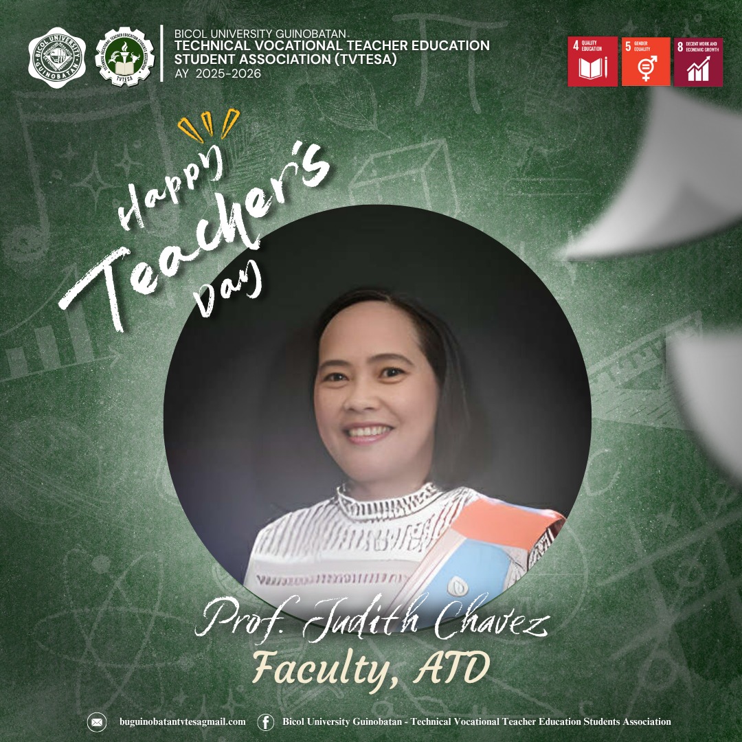 BU Guinobatan - Technical Vocational Teacher Education Student ...