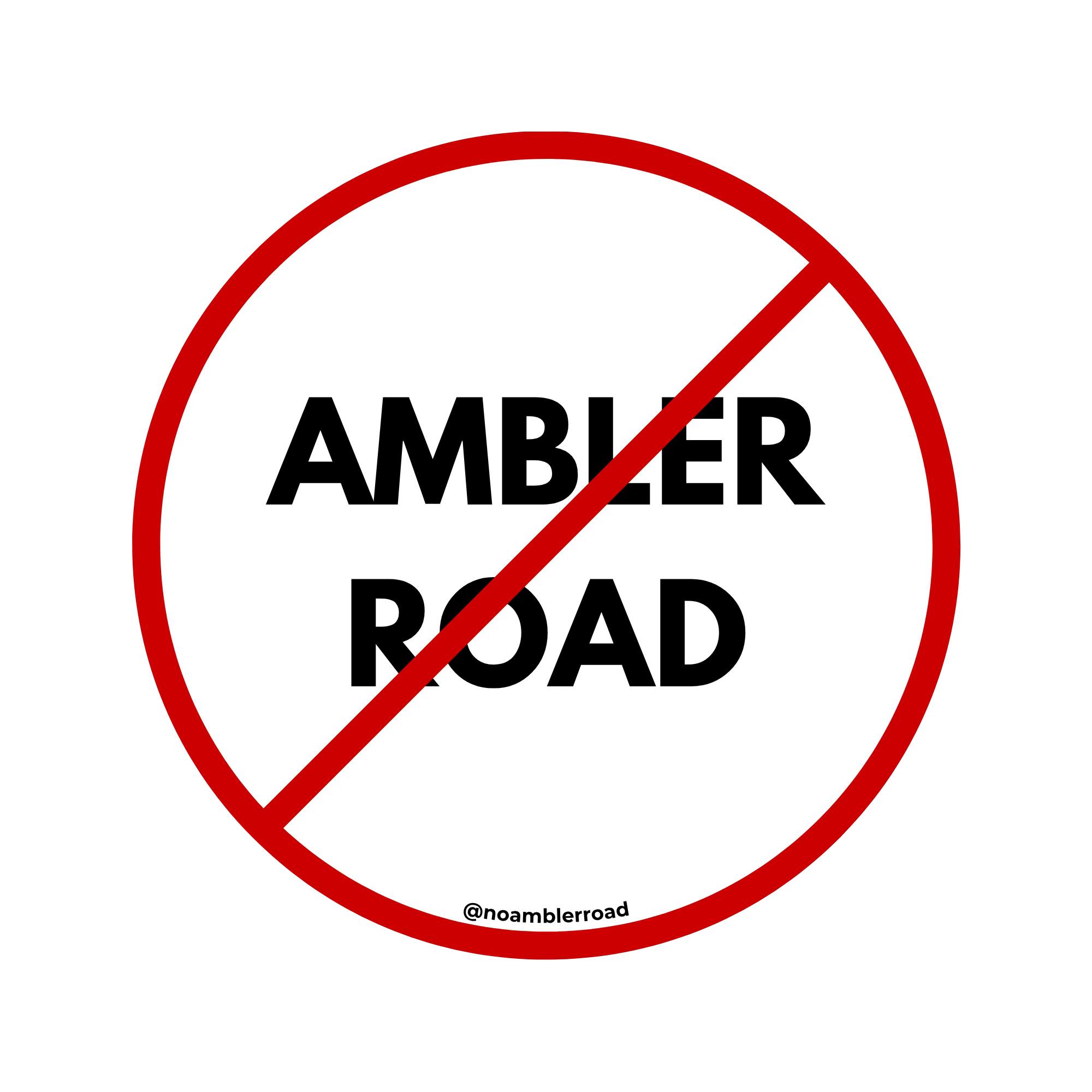 No Ambler Road - The Ambler Road project is almost... | Facebook