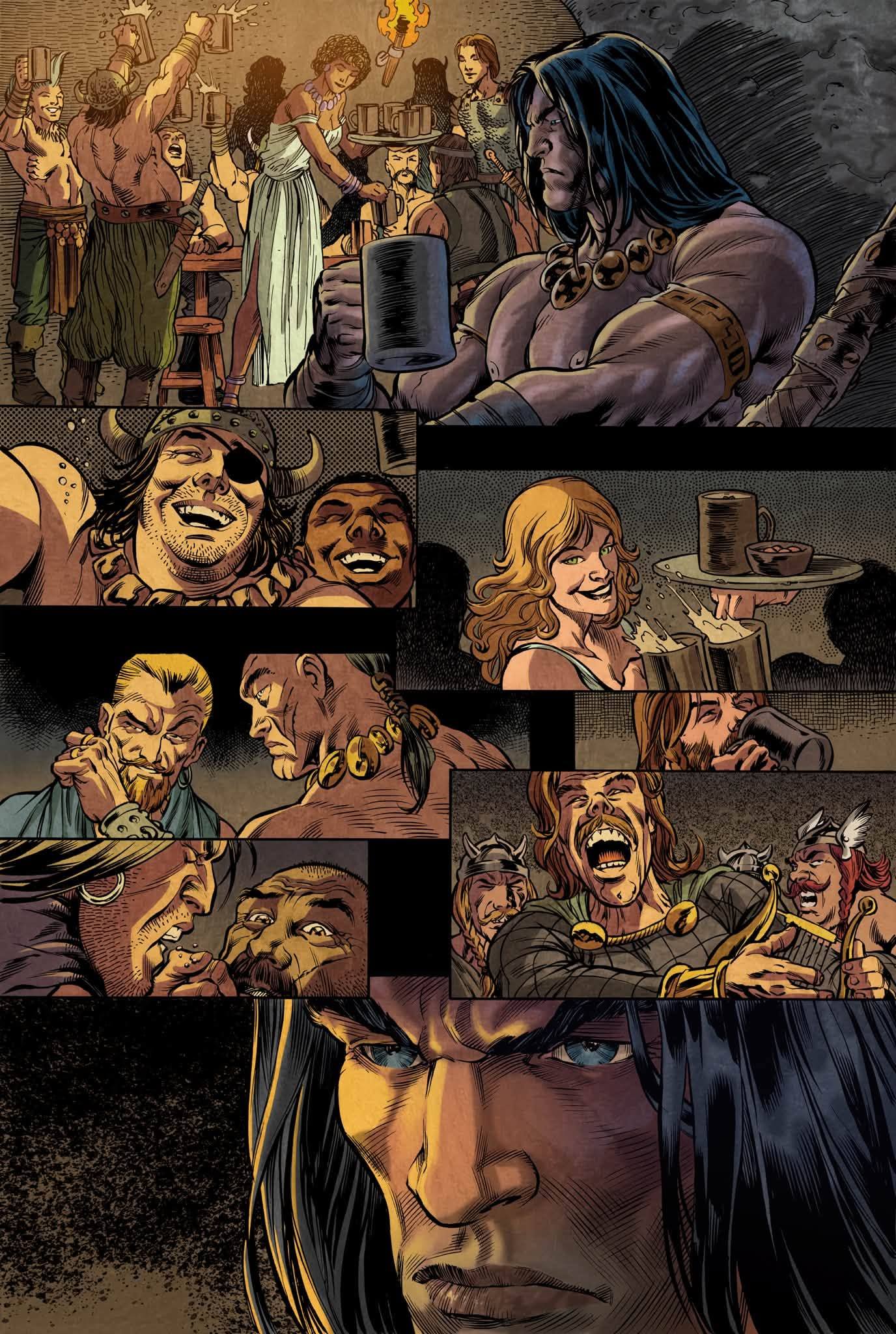 First look at Jesus Merino's artwork for Conan: Tides of the