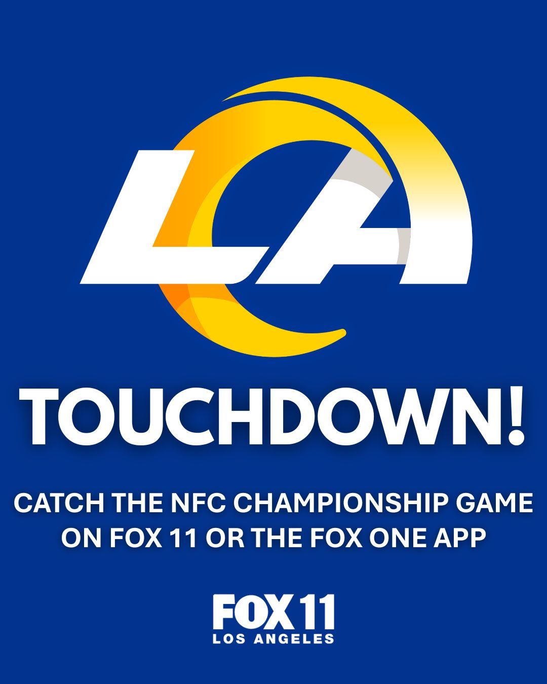 TOUCHDOWN RAMS! LA cashes in on a... - FOX 11 Los Angeles | Facebook