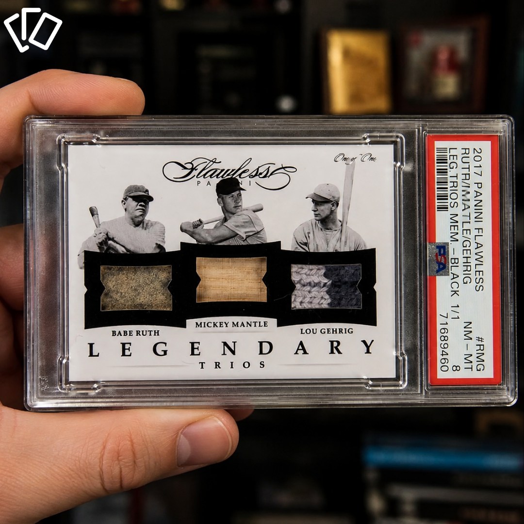 Legendary Trios ⚾ MLB icons Babe Ruth, Mickey Mantle, and Lou