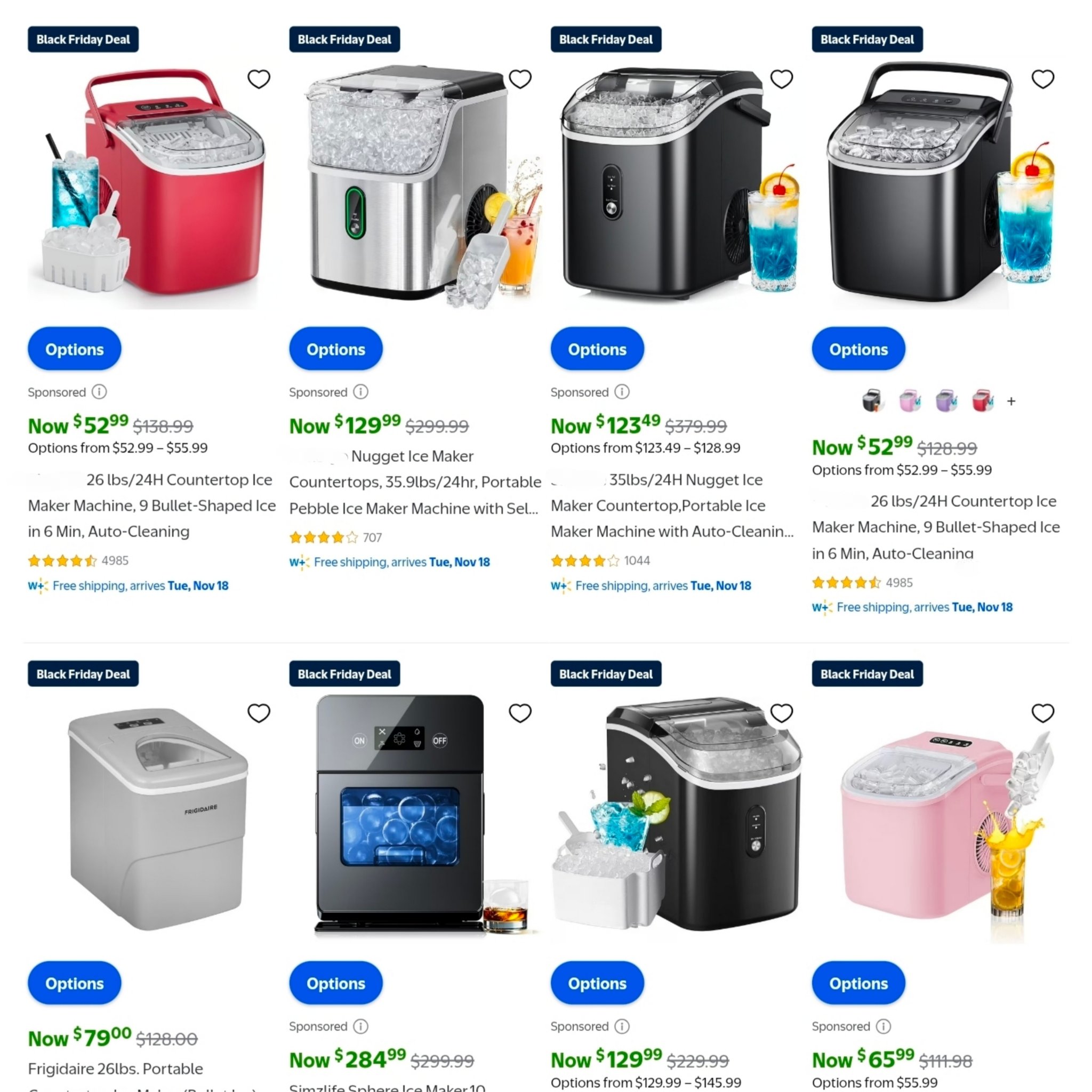 Black Friday deals on ice makers