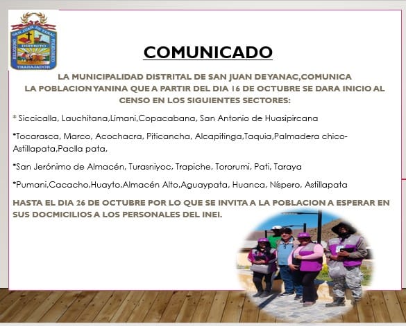 Municipalidad San Juan de Yanac