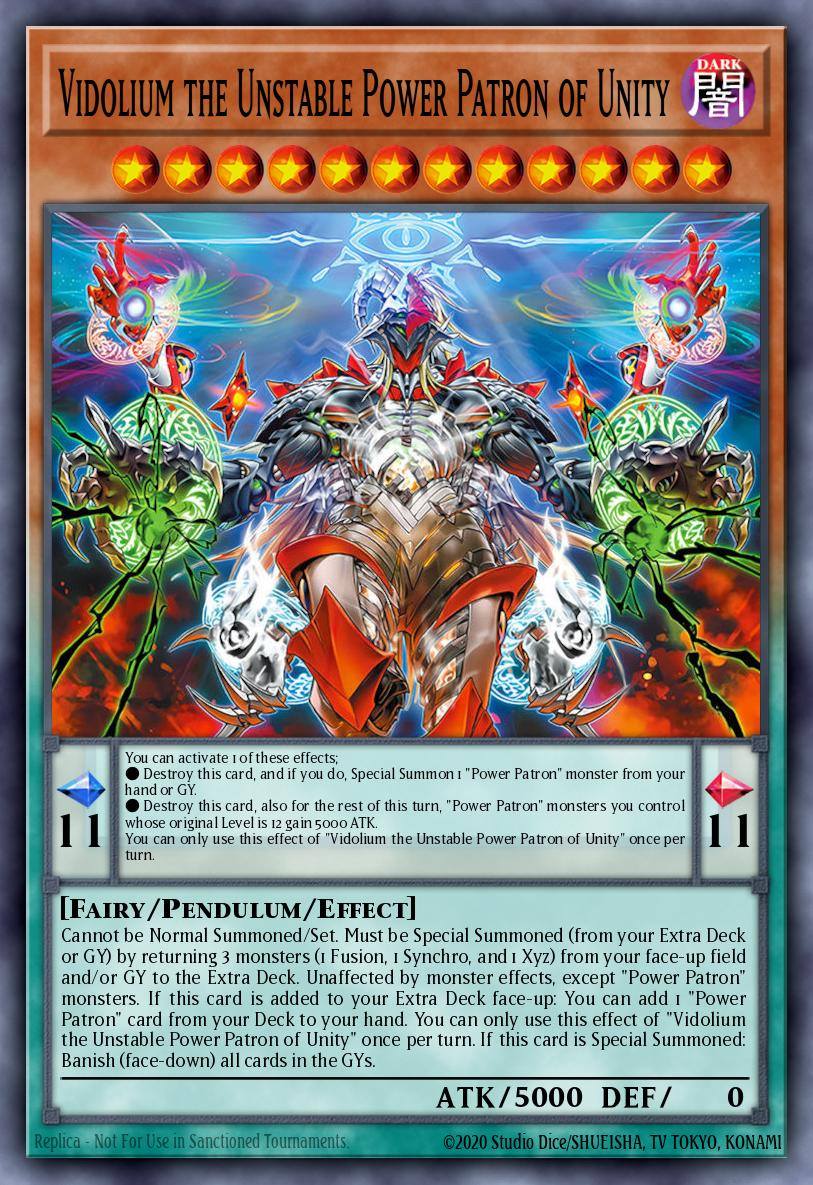 vfd yugioh card Yu-Gi-Oh! - Victoria (SOVR-EN093) - Stardust Overdrive - 1st Edition Does Vidolium's attack boost stay