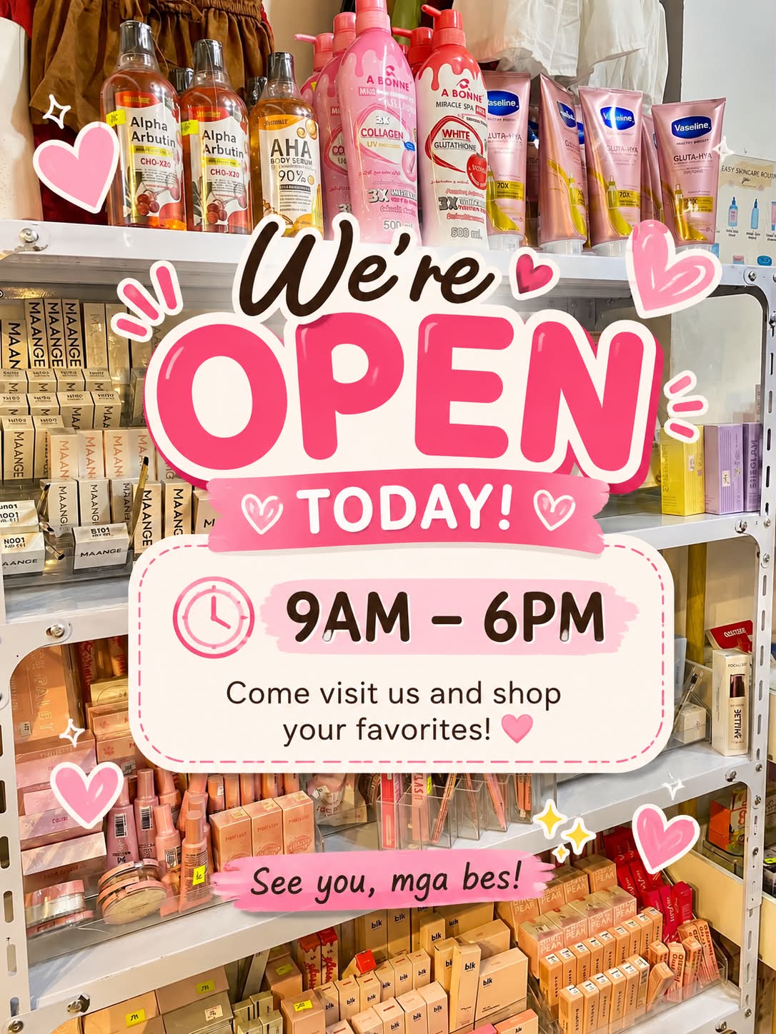 glutathione stores philippines The wait is almost over! 👀 Just 𝟭 𝗗𝗔𝗬 𝗧𝗢 𝗚𝗢 until the Primeline Warehouse Sale! Your favorite IN2IT beauty picks are almost ready for your next beauty haul. 💄 📍 SMB Phytosphingosine