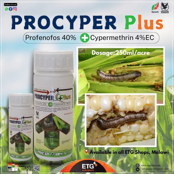 ETG Agri Inputs Malawi - 🌽 🐛 Control Fall Armyworm Effectively with ...