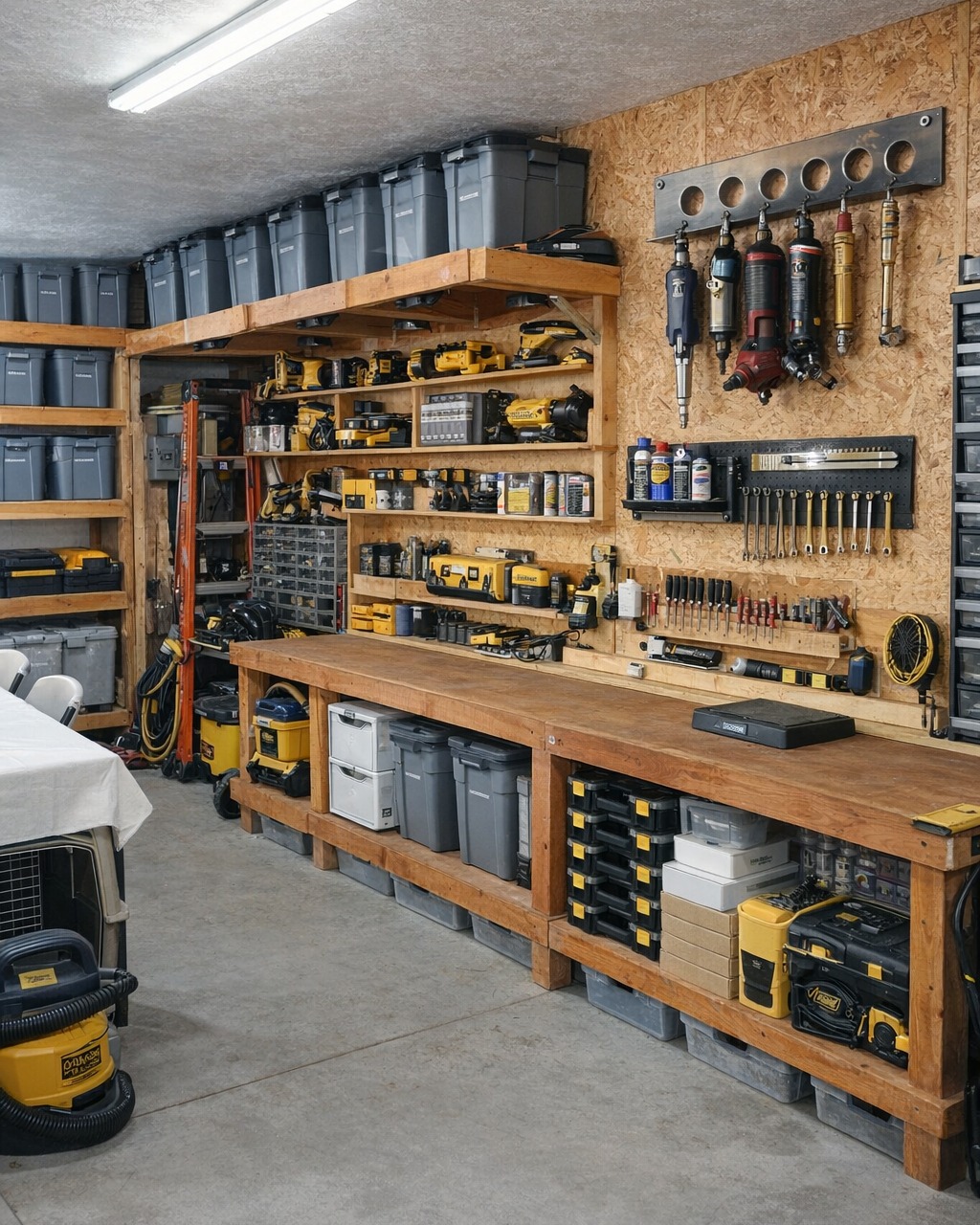Amazing - Professional Grade Workshop Organization with Wall-Mounted ...