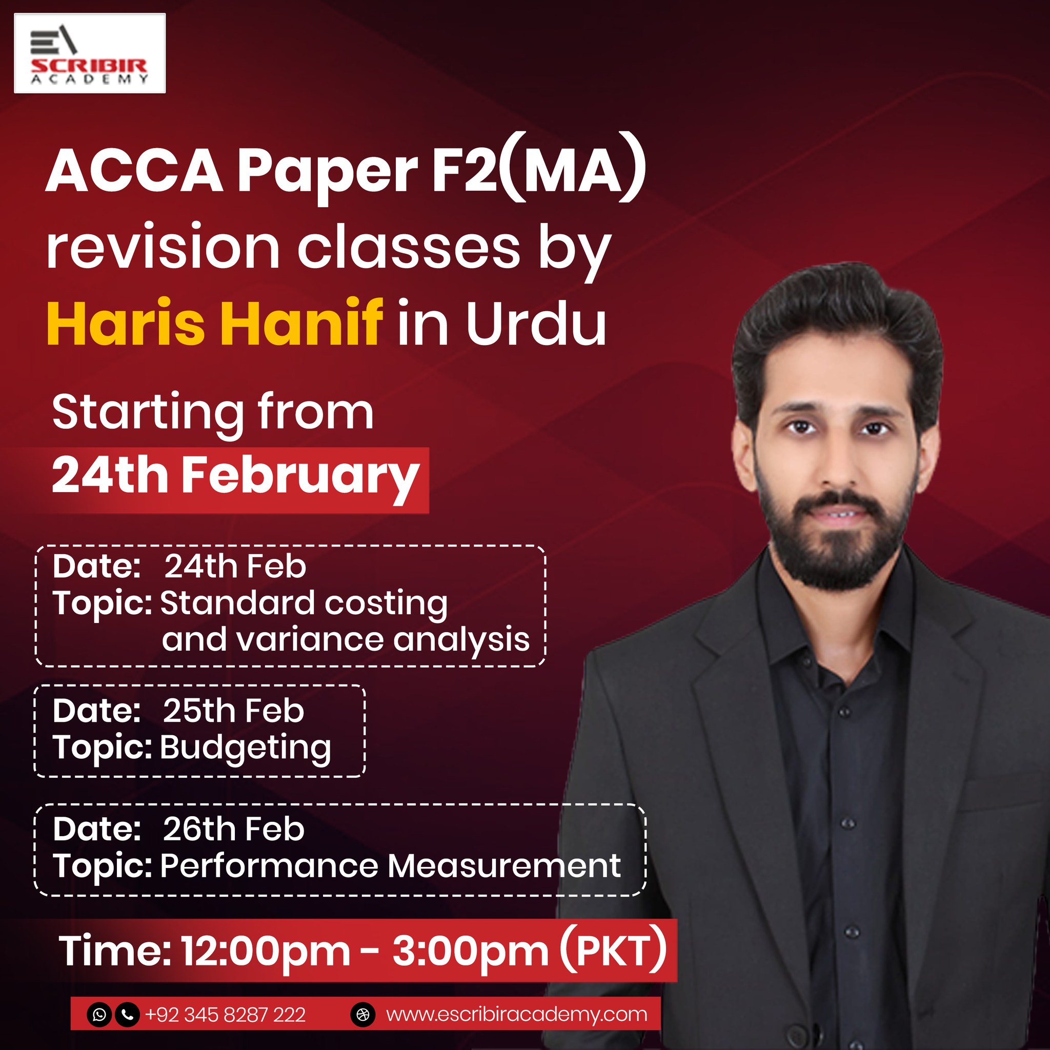 Get exam-ready for ACCA F2 (MA) with... - Escribir Academy | Facebook