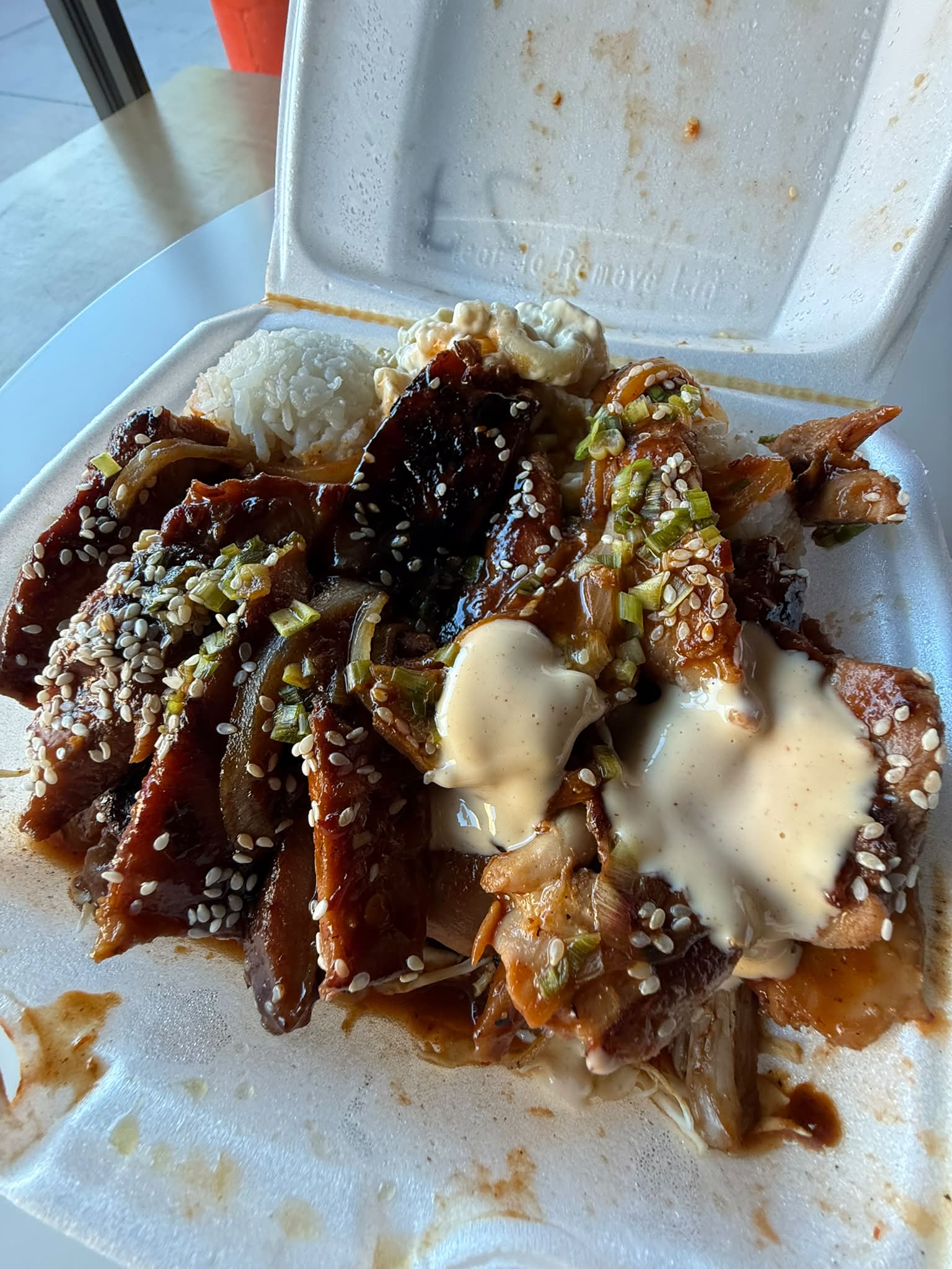 Keenan - Fire chicken from Howzit Hawaiian BBQ ftw.🔥 📍1701 Pine