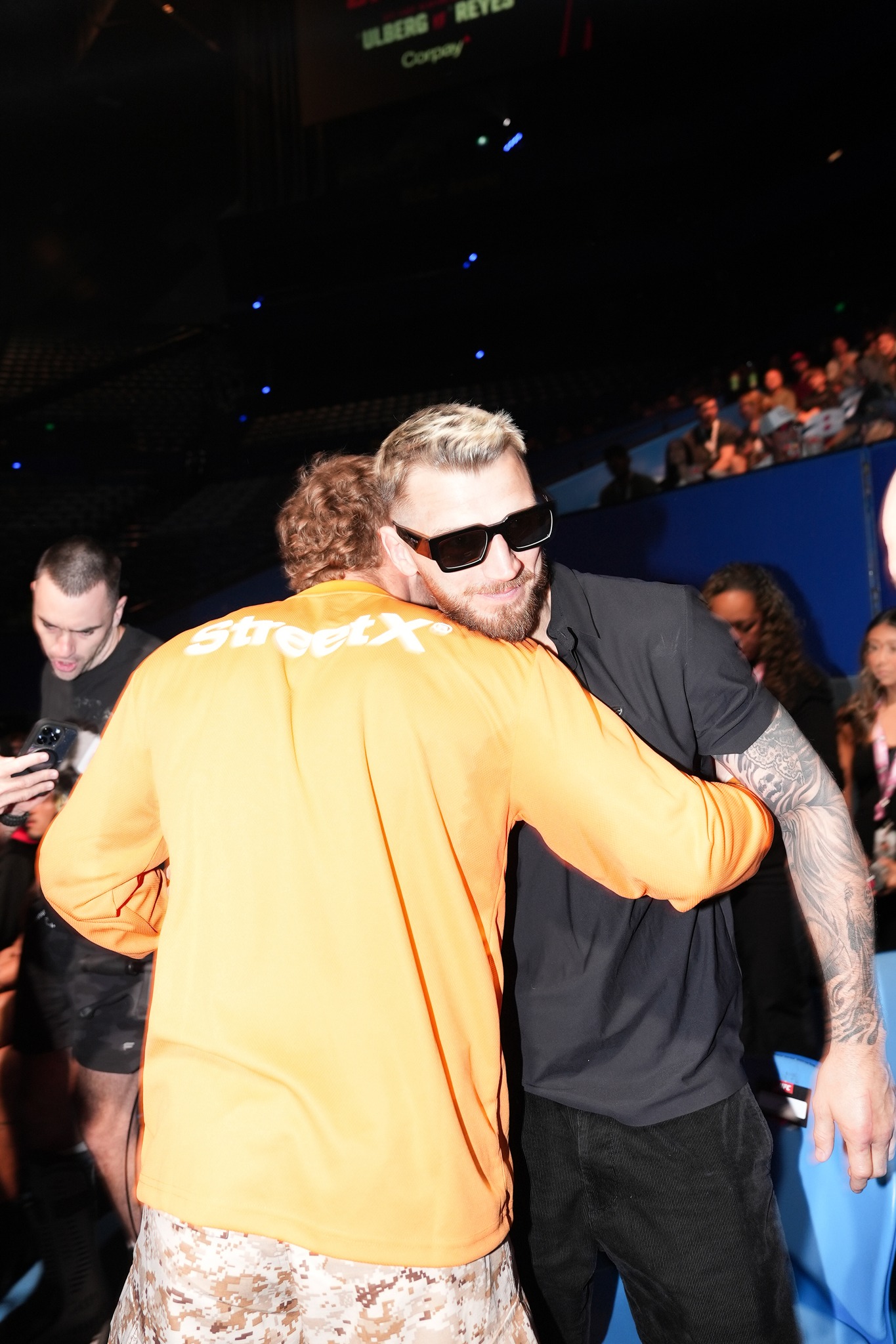 UFC - Front row for those #UFCPerth face-offs 👊 | Facebook