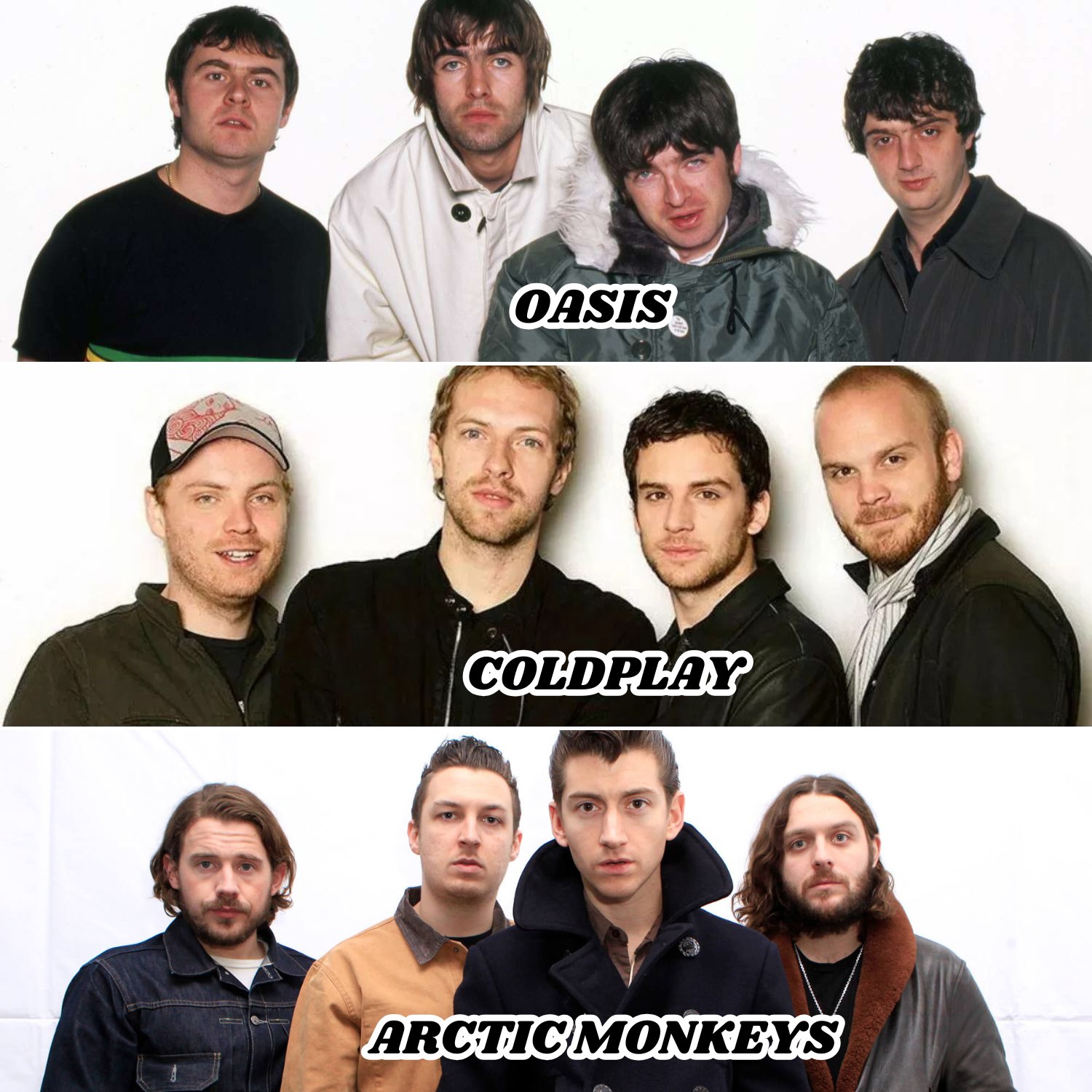 Is it just me or do Oasis make Arctic Monkeys sound like an Ice