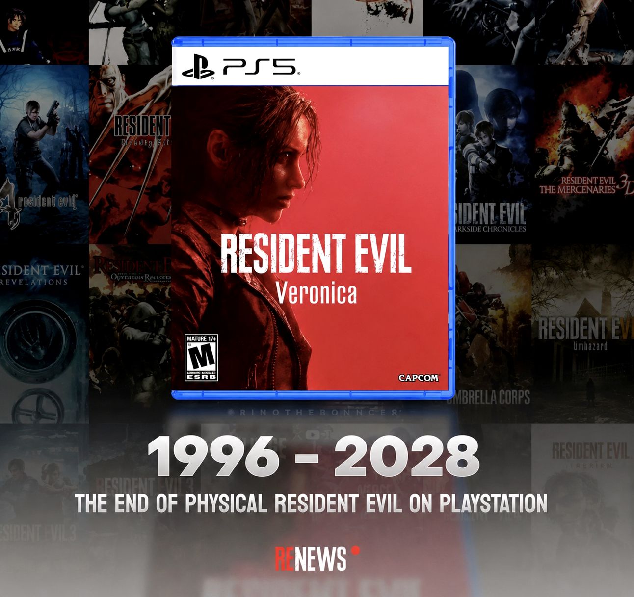 Resident Evil Veronica may be final physical PlayStation release