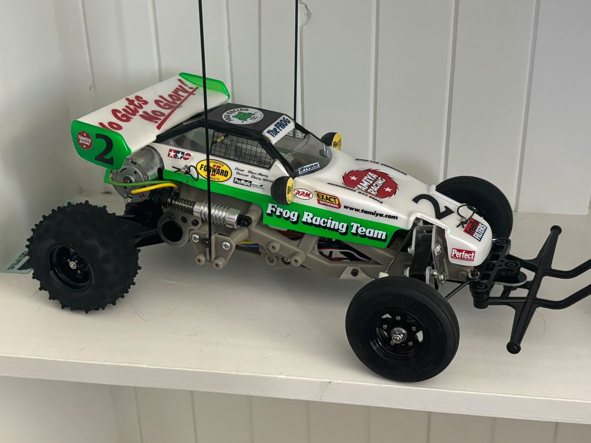 My original 1980's and fully working Tamiya Frog