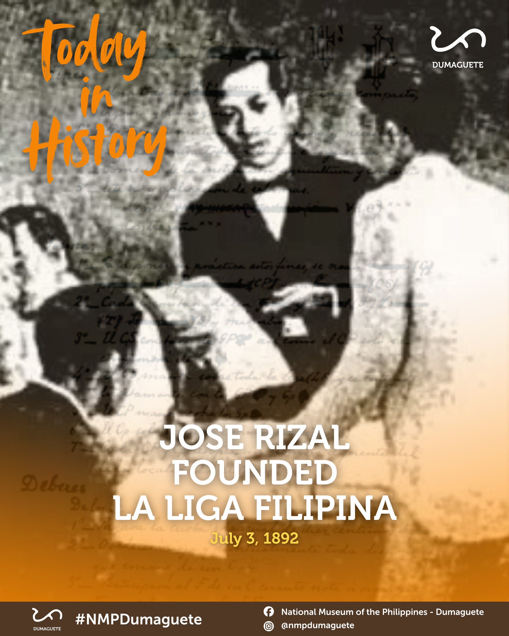 National - 𝐓𝐎𝐃𝐀𝐘 𝐈𝐍 𝐇𝐈𝐒𝐓𝐎𝐑𝐘 🏽⁣⁣⁣⁣ ⁣⁣⁣⁣ On July 3, 1892, Dr. Jose Rizal ...