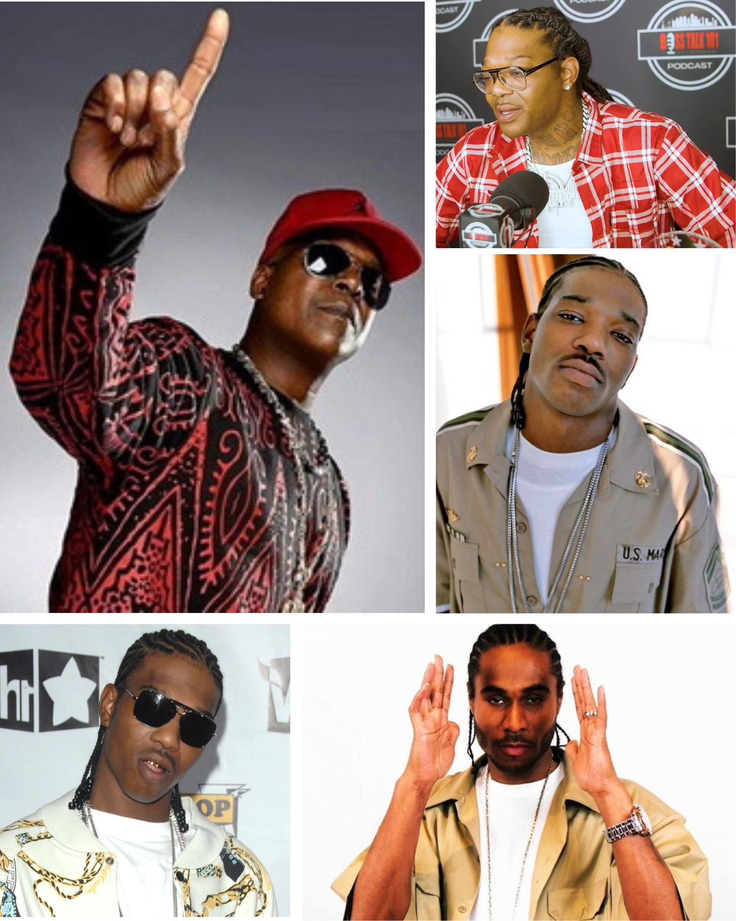 American rapper b.g. from New Orleans, LA