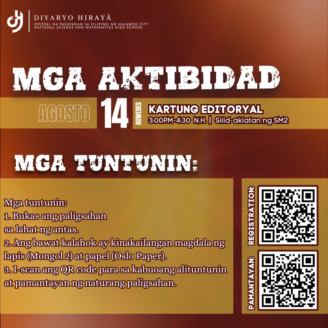 Diyaryo - 𝗞𝗔𝗥𝗧𝗨𝗡𝗚 𝗘𝗗𝗜𝗧𝗢𝗥𝗬𝗔𝗟| Agosto 13, 2025 Narito na ang unang ...