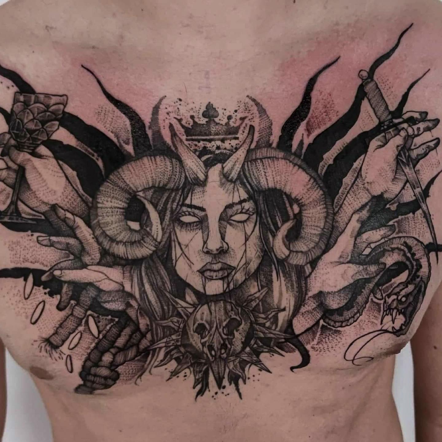 Tatouage 7 Péchés Capitaux Symbole