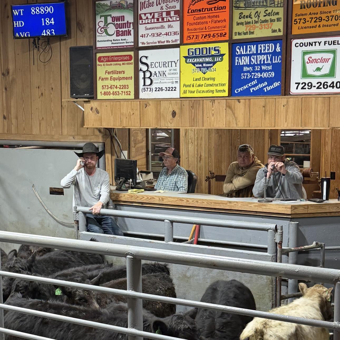 We had a little excitement and a great market‼️🔥‼️🔥 Cattle under 600 ...