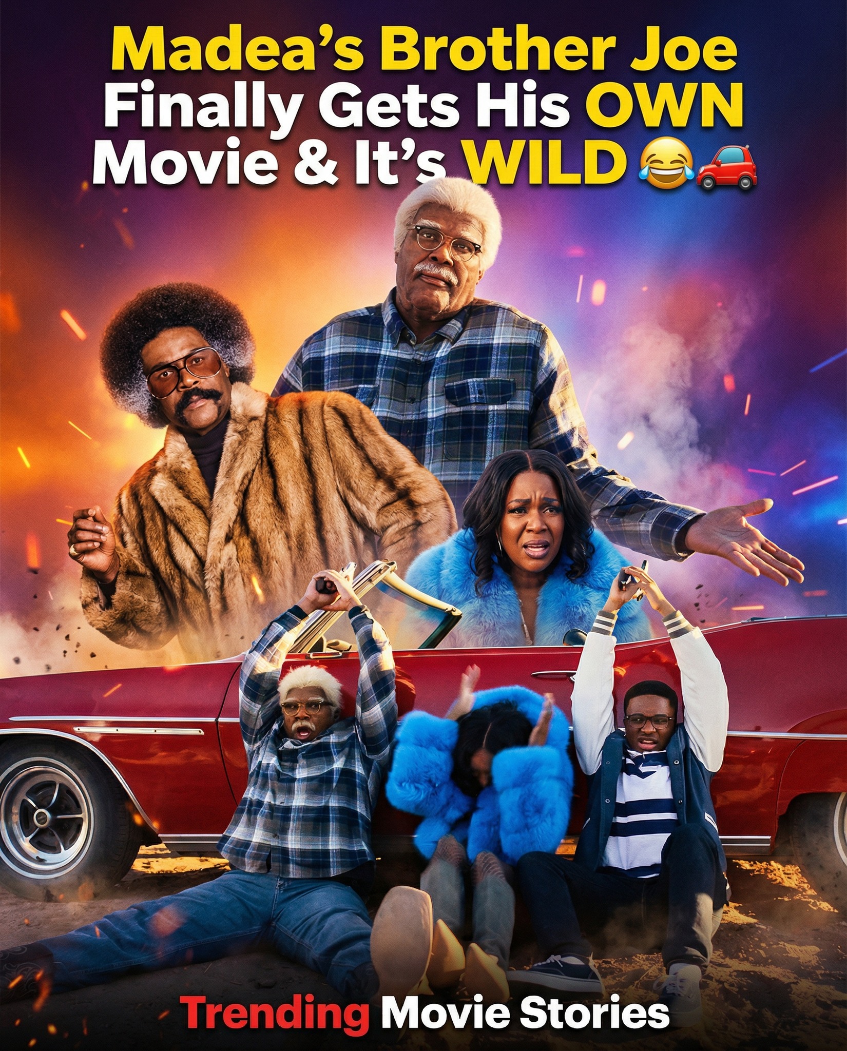 Joe Simmons, Madea's absolutely UNHINGED brother, is finally
