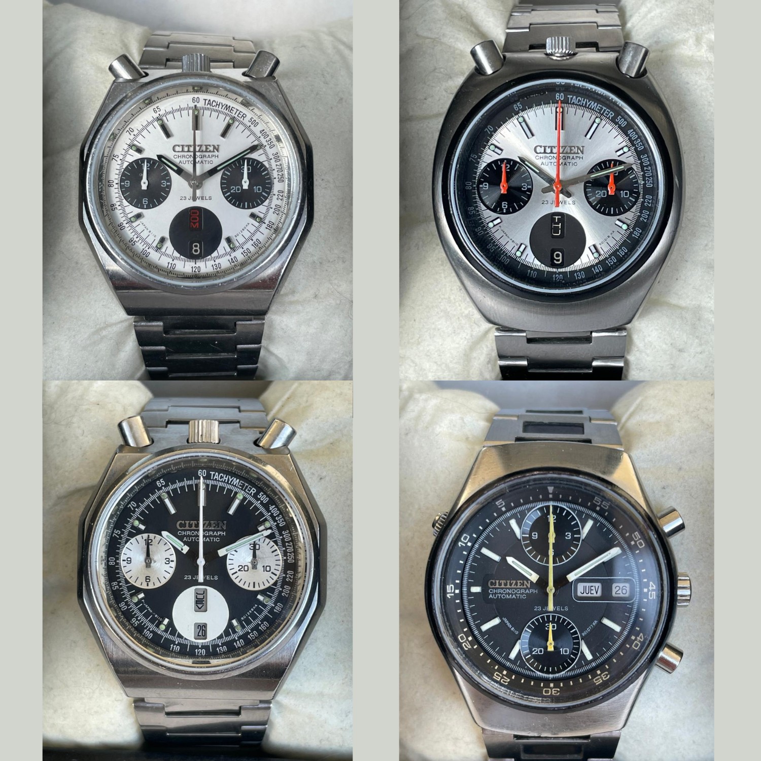 Rare 1974 Citizen Automatic Flyback Chronograph 67-9119 with