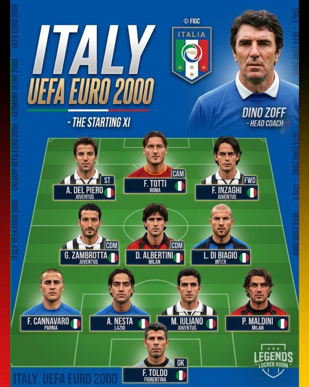 For ninety three minutes, Italy were about to become champions of