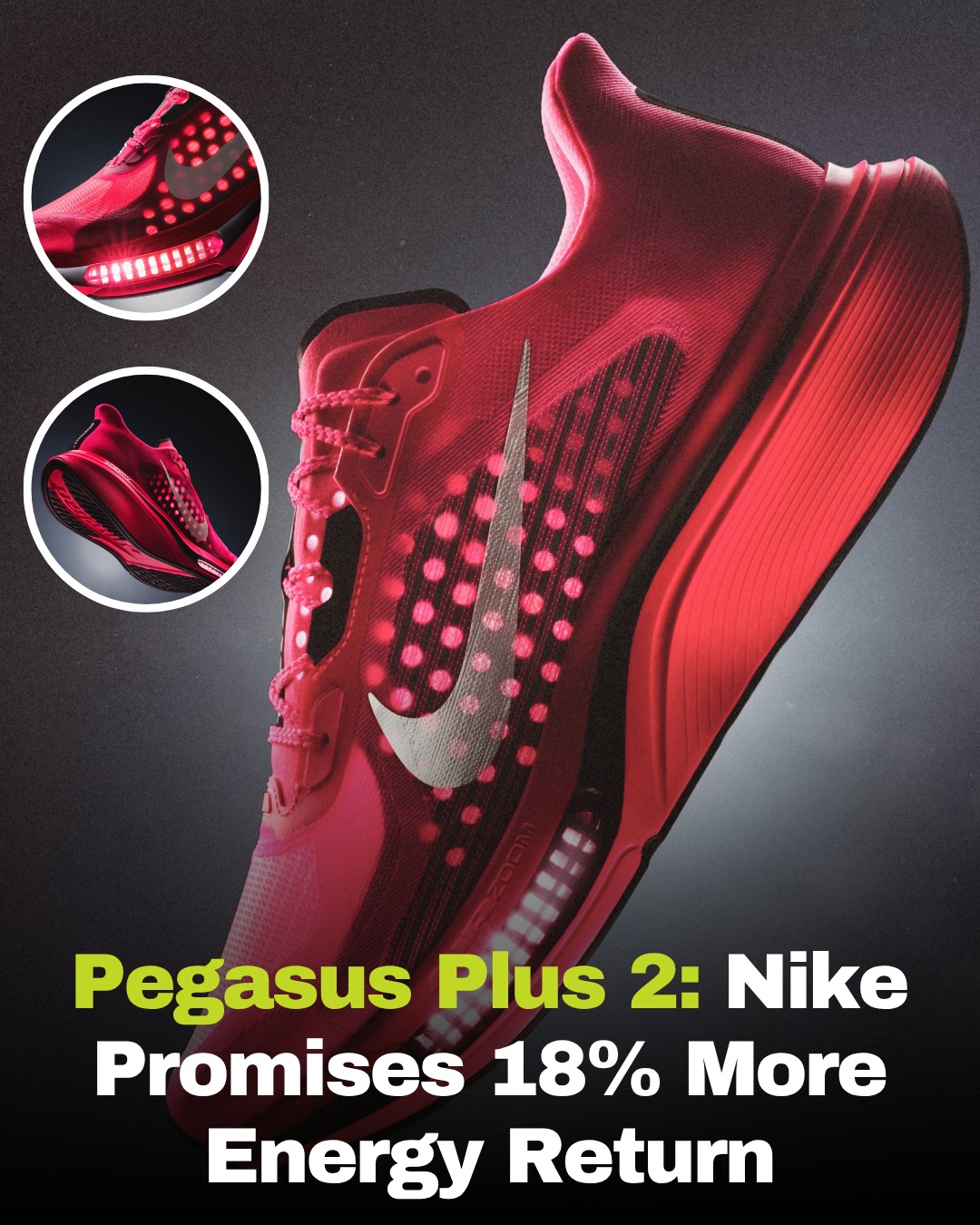 Nike has unveiled the Pegasus Plus 2, a new tempo trainer in its
