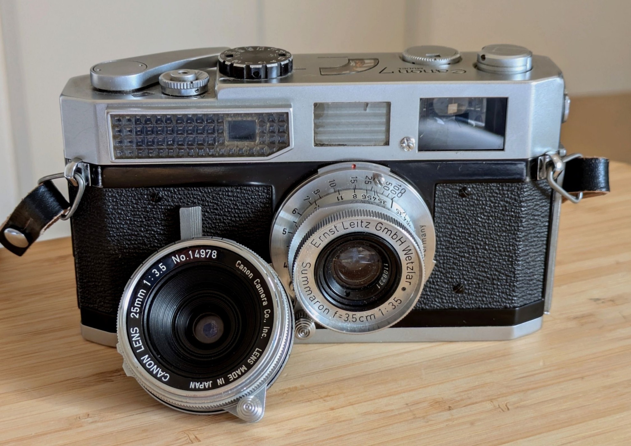 Canon 7 film camera review