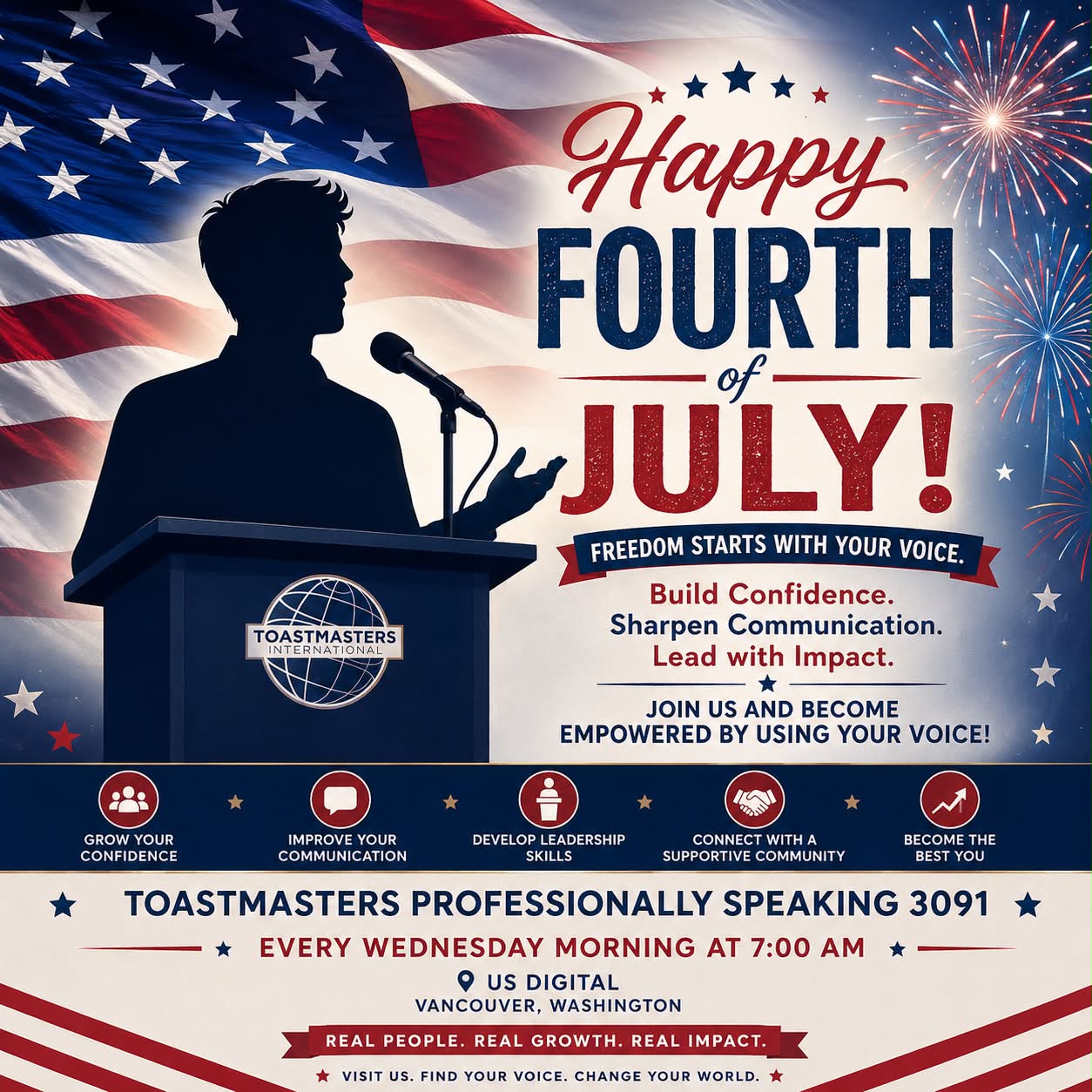 Professionally Speaking Toastmasters 3091 | Vancouver WA