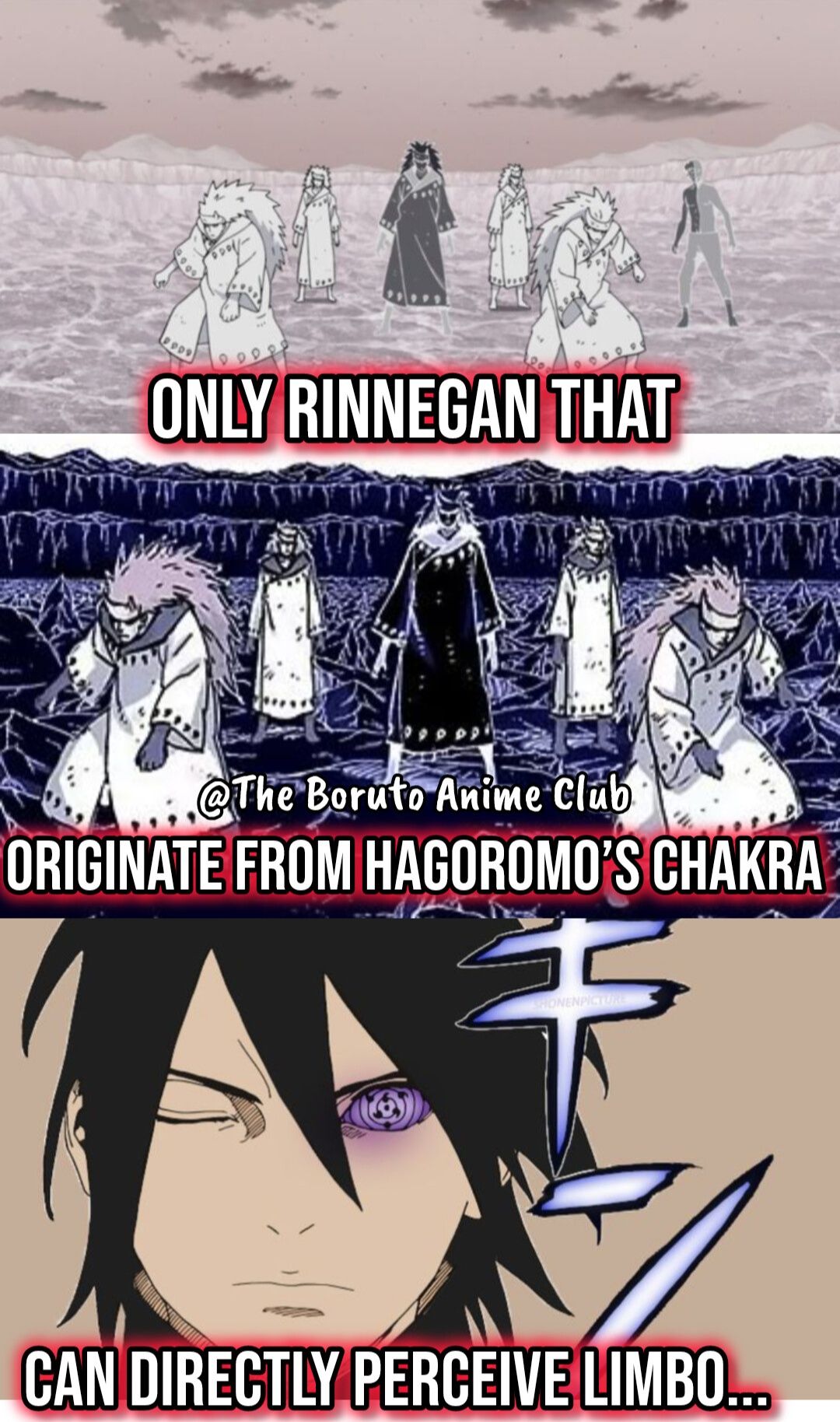 The Boruto - Theory: Why Not All Rinnegan Can See Madara’s Limbo A lot ...
