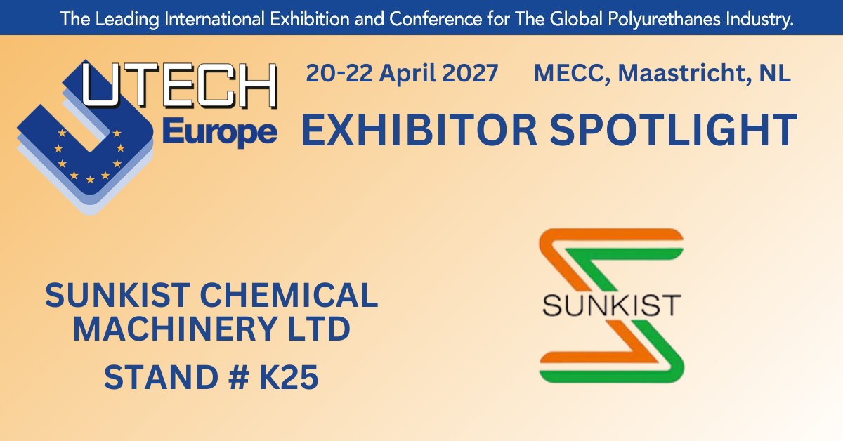 UTECH - We are delighted to welcome Sunkist Chemical Machinery Ltd. as ...